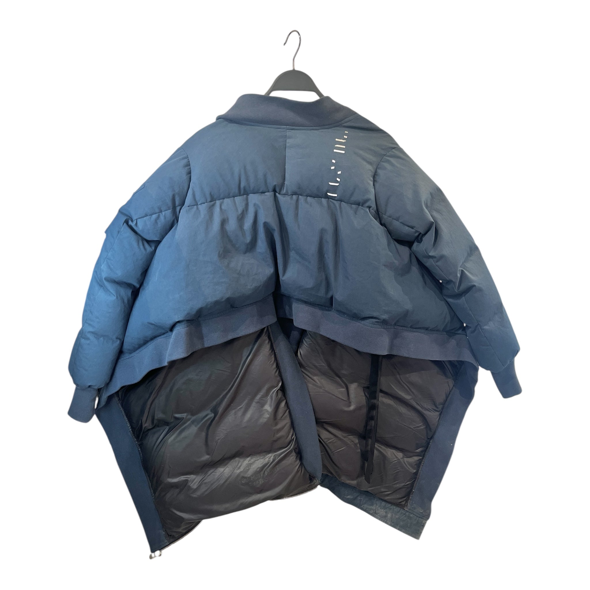 UNRAVEL PROJECT/Puffer Jkt/38/Cotton/NVY/PUFFER view 2