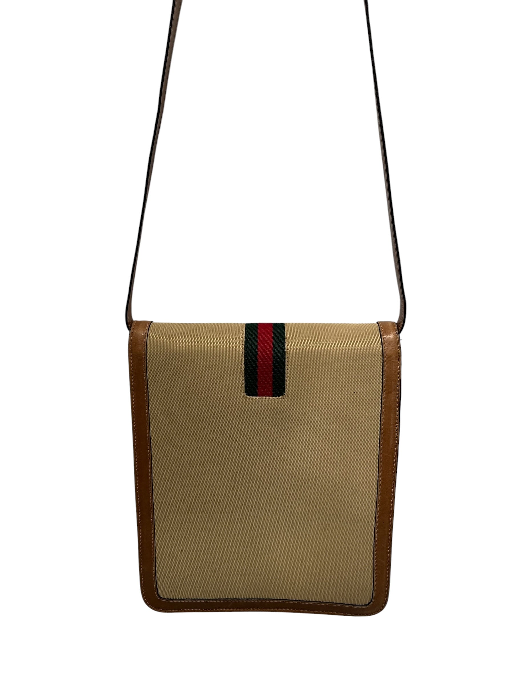 GUCCI/Cross Body Bag/Leather/CML/SHERRY LINE VINTAGE view 4