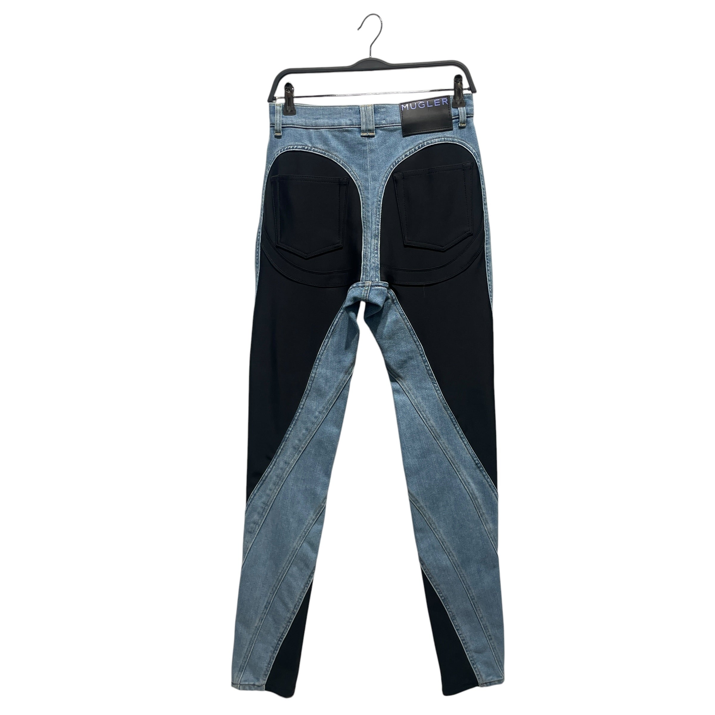 MUGLER/H&M/Skinny Pants/8/Cotton/BLU/SPIRAL PANEL JEANS view 2