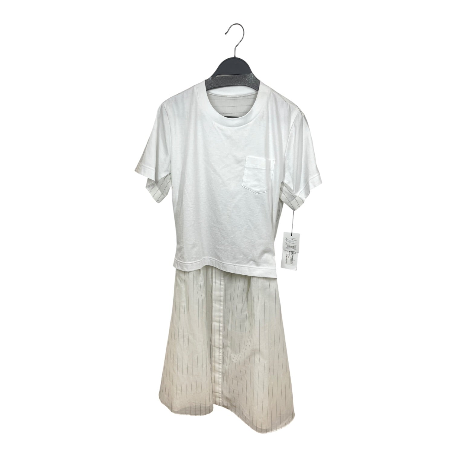 Sacai/SS Dress/1/Cotton/WHT/Maxi Length/Shirt Poplin SS Dress view 1