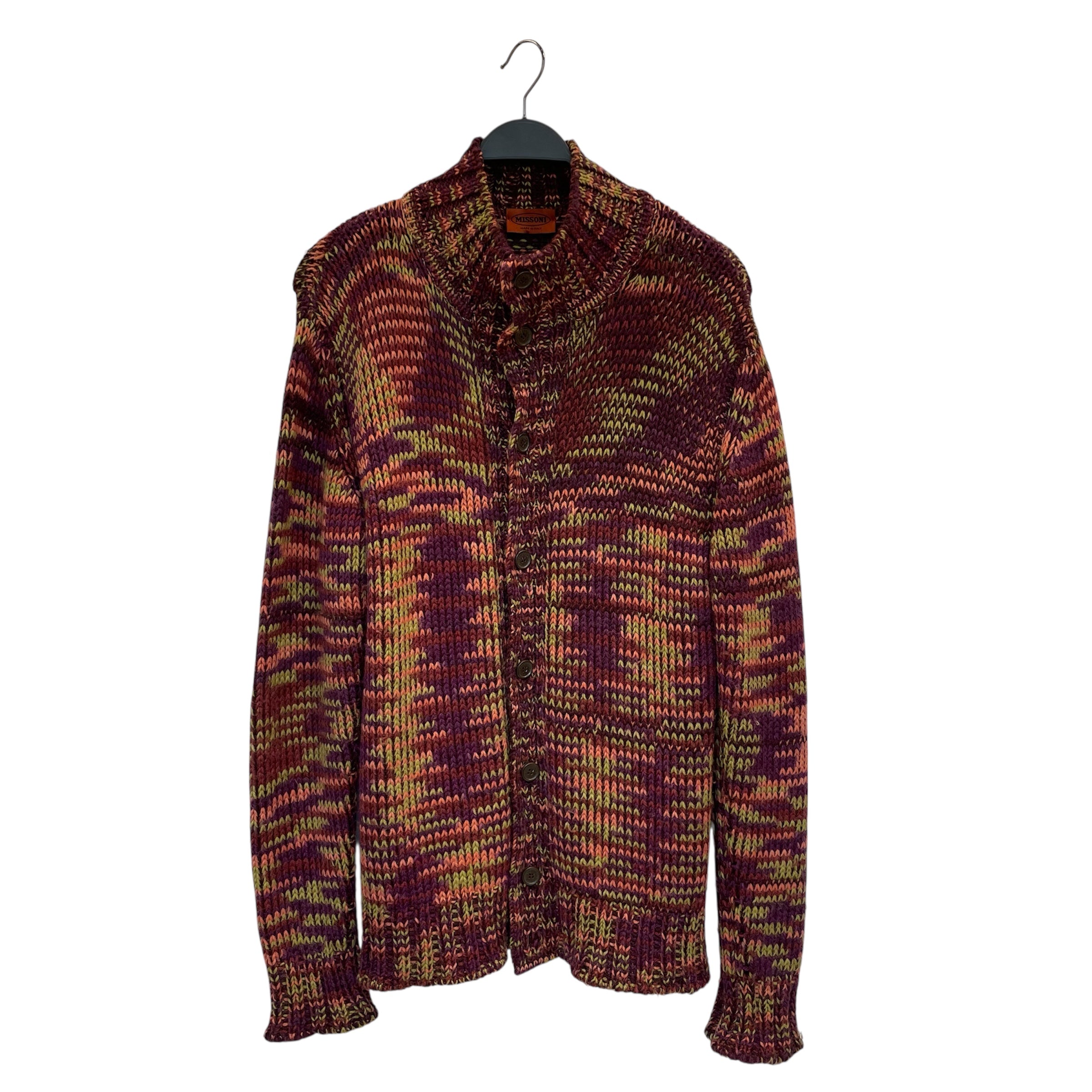 MISSONI/Sweater/XL/Wool/MLT/purp/pnk/grn view 1