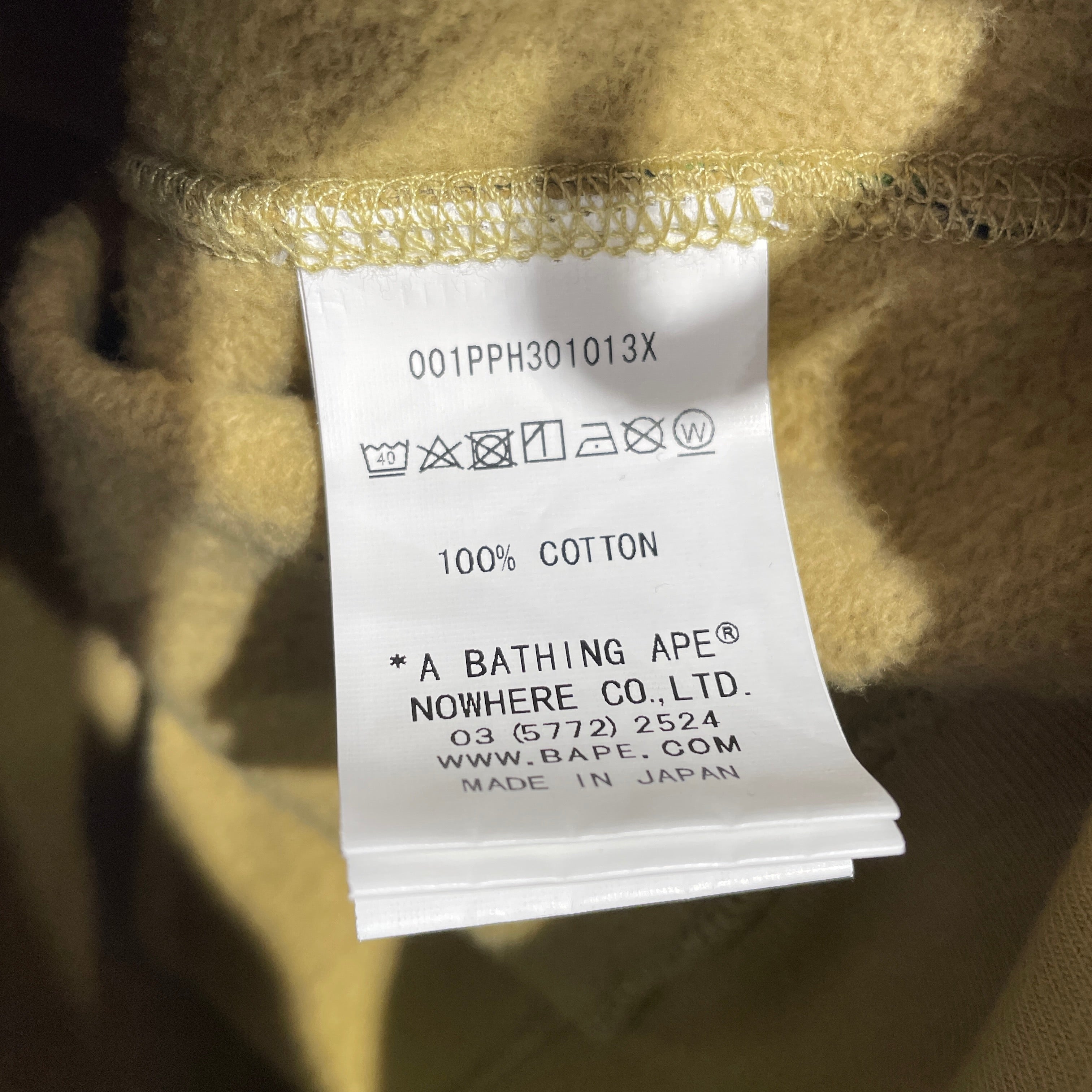 A BATHING APE/Hoodie/M/Camouflage/Cotton/KHK/2nd Camo ABC Hoodie view 4