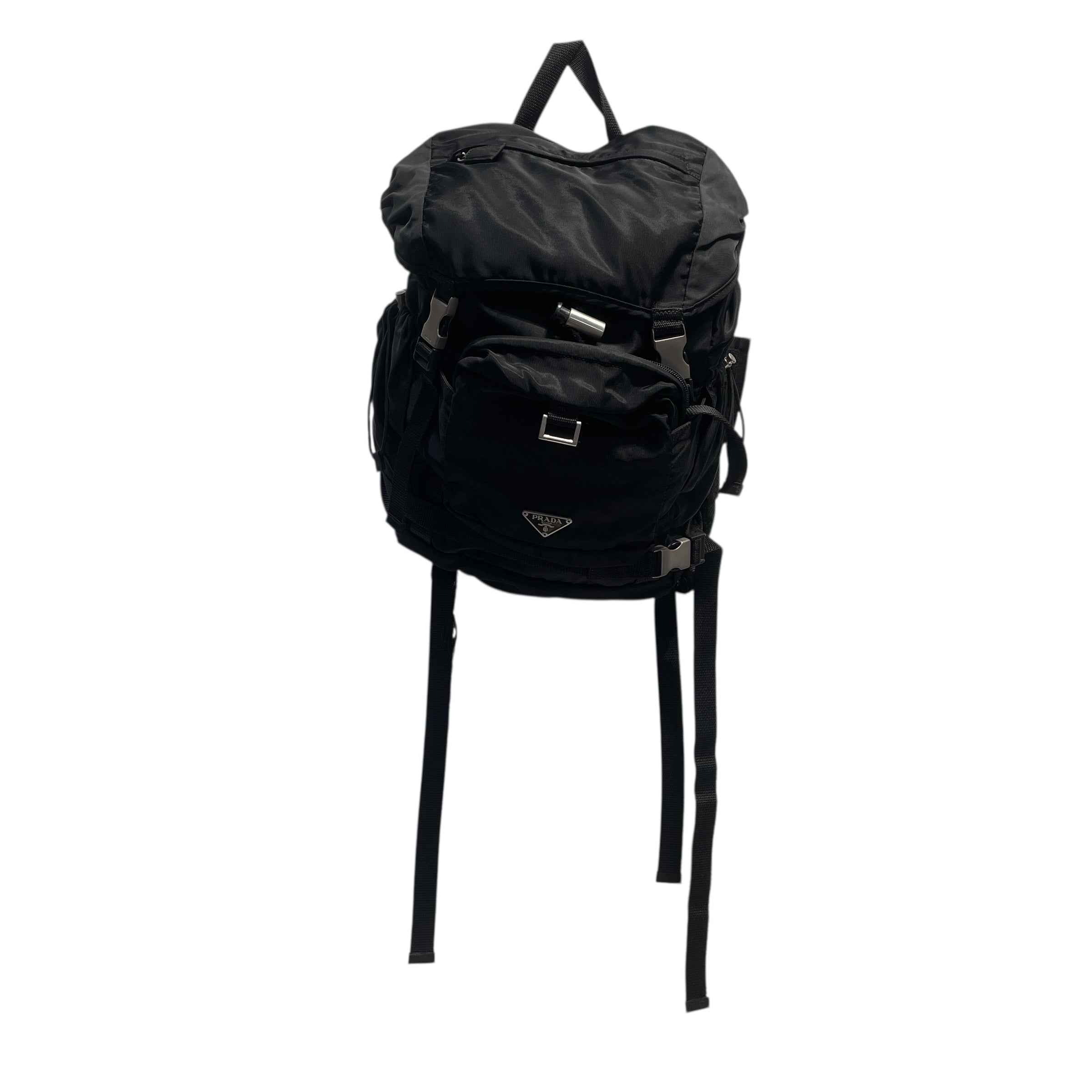 PRADA/Backpack/OS/Nylon/BLK/Mini Backpack' view 1