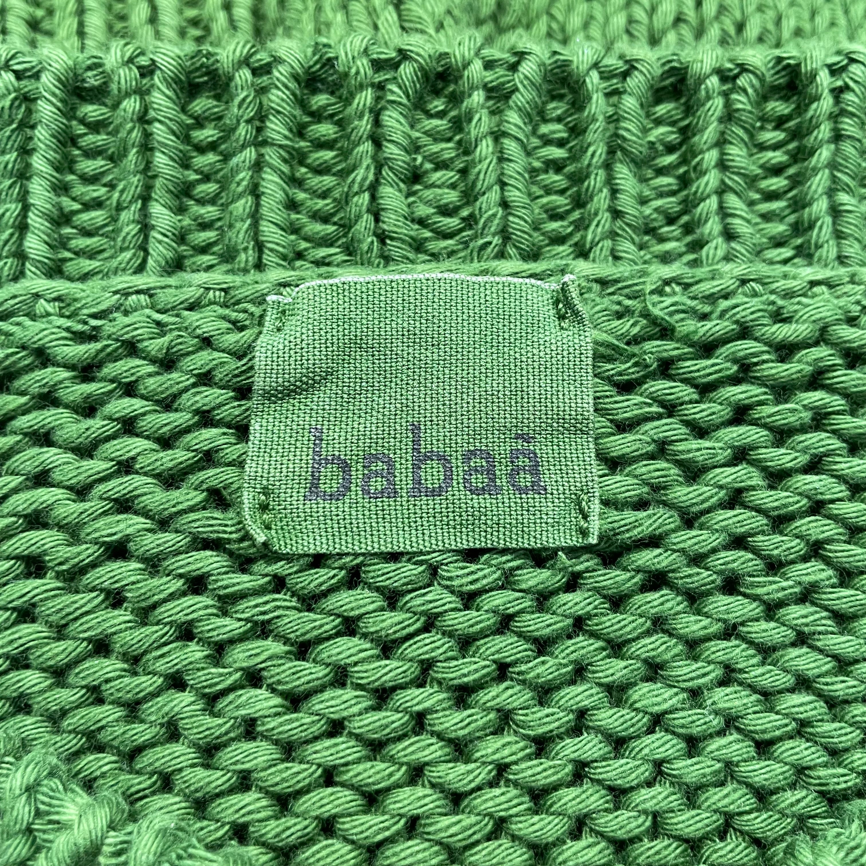 babaa/Heavy Sweater/OS/Cotton/GRN/babaa jumper no16 pine view 3