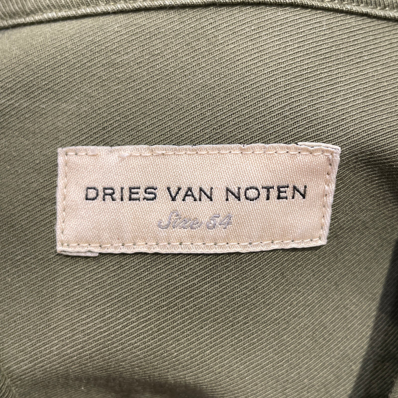 DRIES VAN NOTEN/Cavendish Khaki Shirt/54