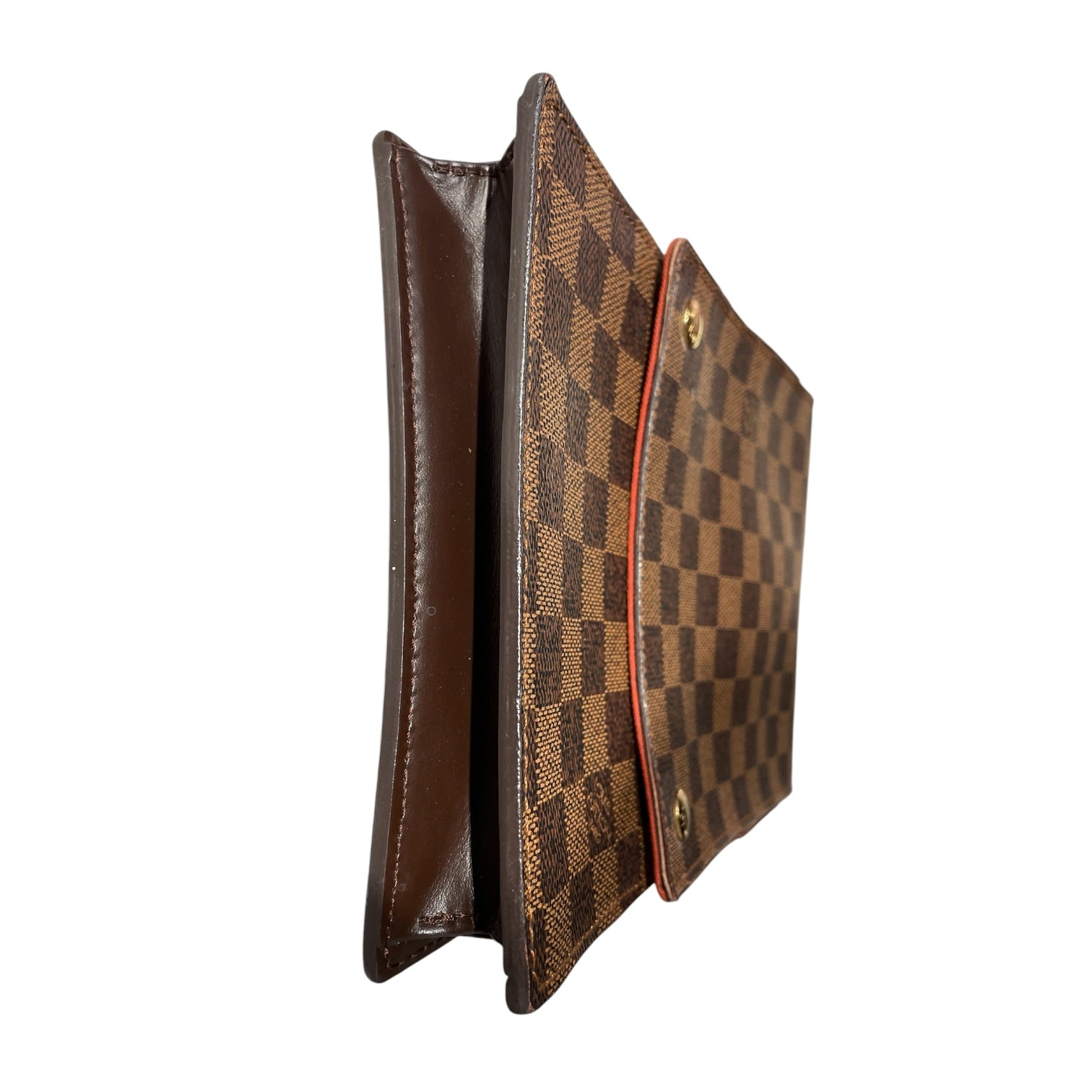 LOUIS VUITTON/Cross Body Bag/Leather/BRW/Damier Ebene Portobello view 7