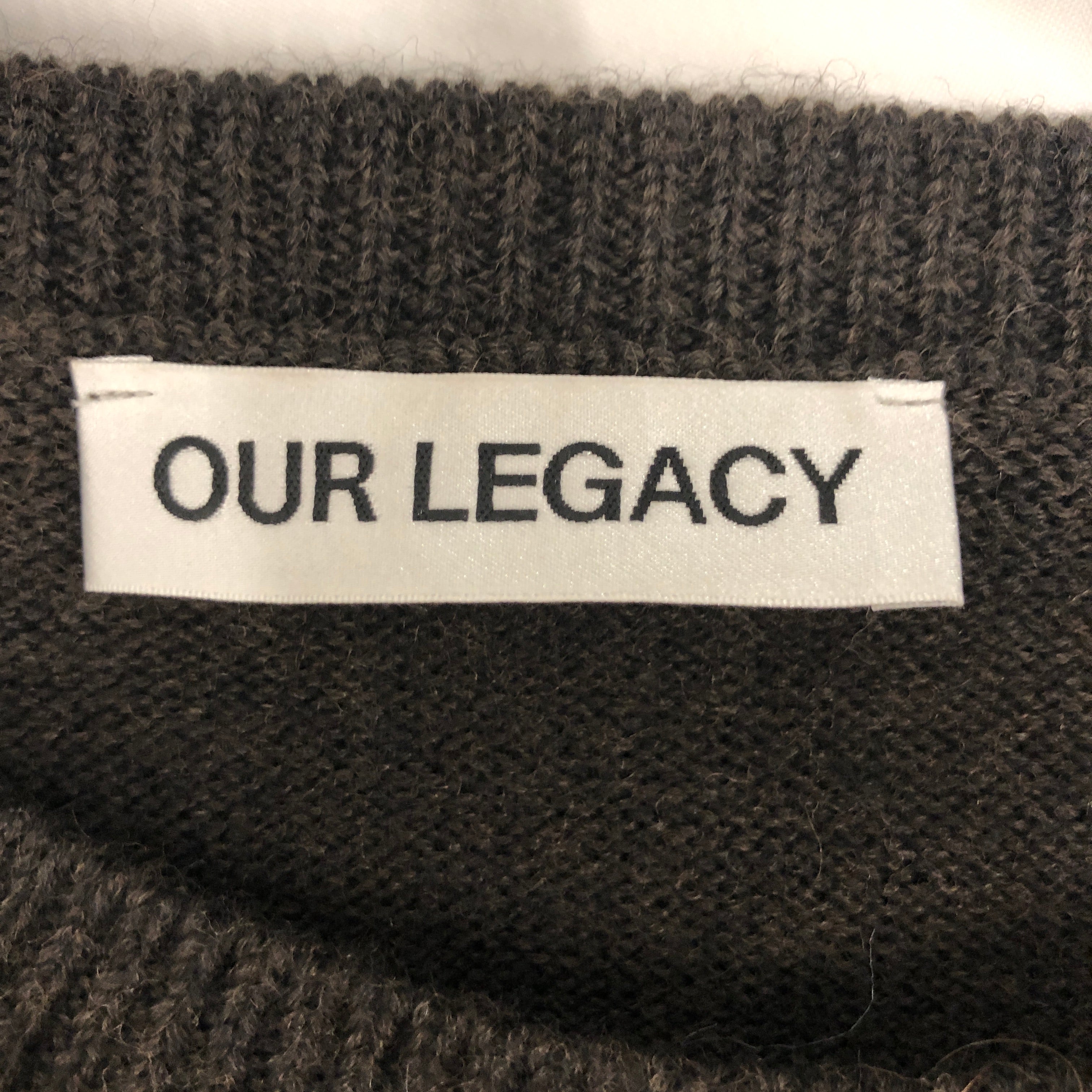 OUR LEGACY/Sweater/48/Wool/BRW/ view 3