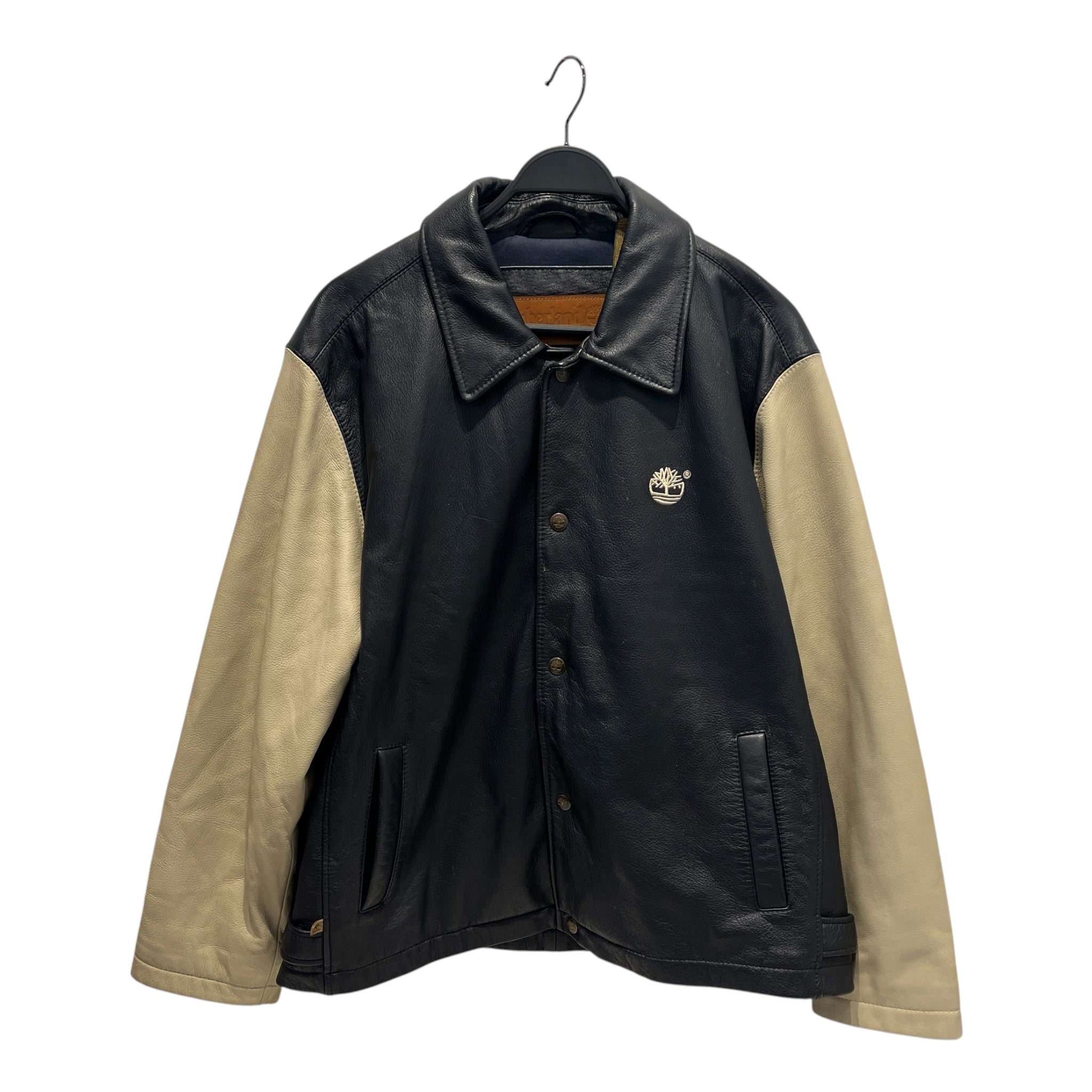 Timberland/Jacket/L/Leather/BLK/leather jacket vintage view 1