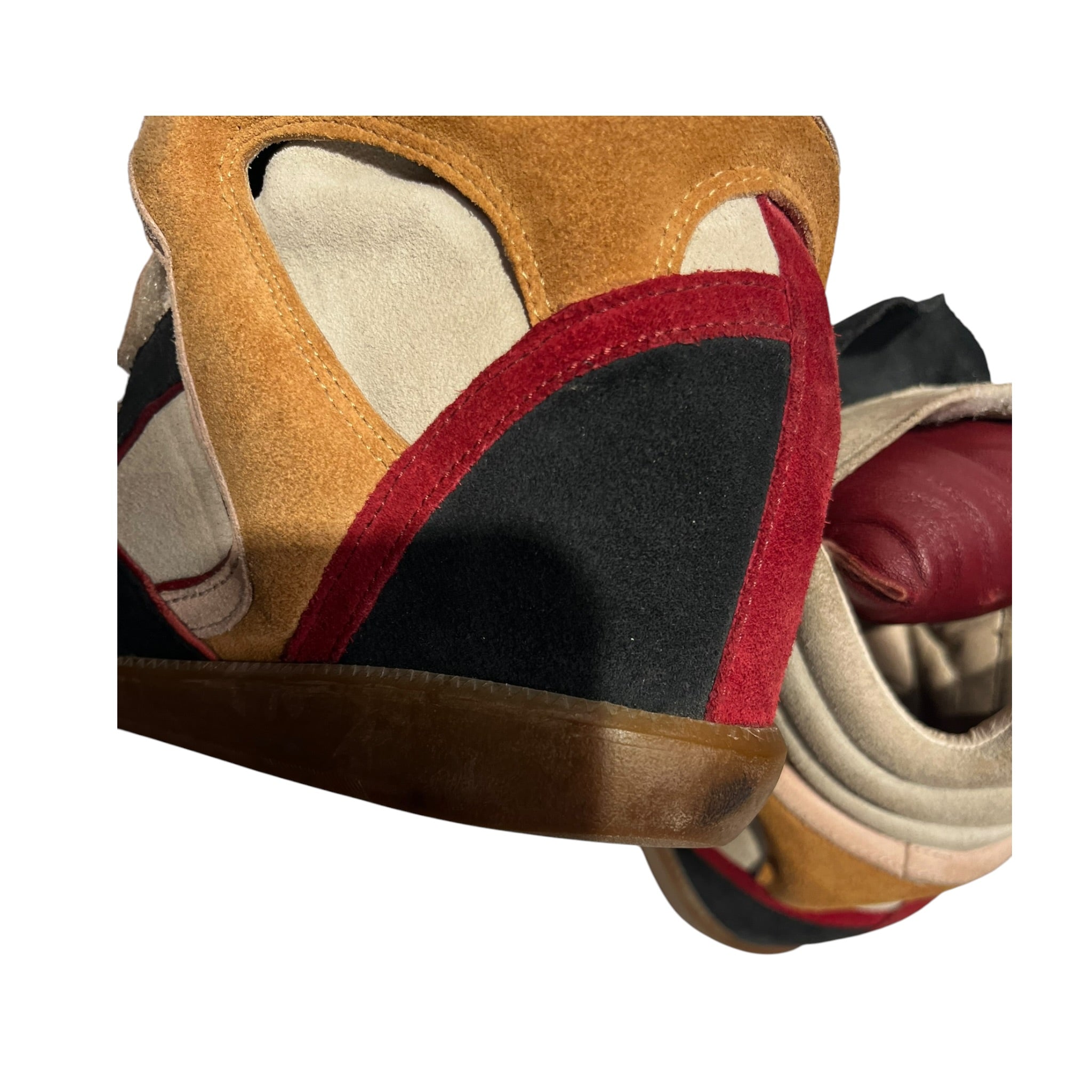 ISABEL MARANT/Hi-Sneakers/EU 39/Suede/MLT/Beckett Wedge view 4