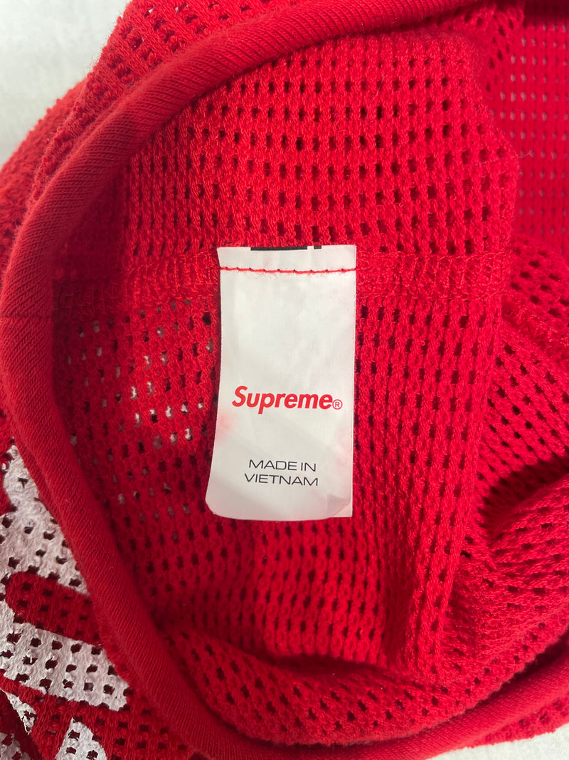 Supreme/Headwear/RED/SUPREME BALACLAVA RED MESH