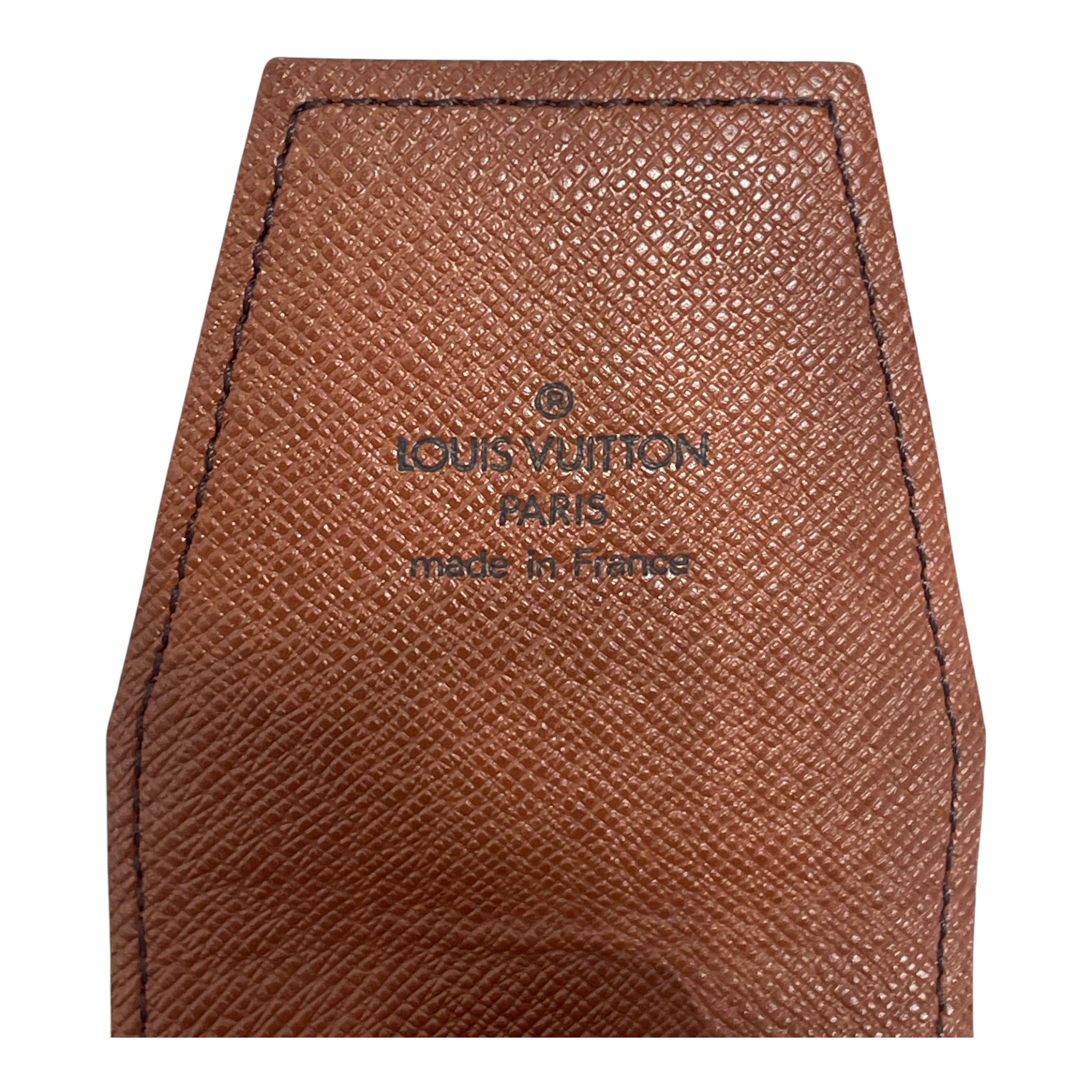LOUIS VUITTON/Cigarette Case/Monogram/Leather/BRW/ view 3
