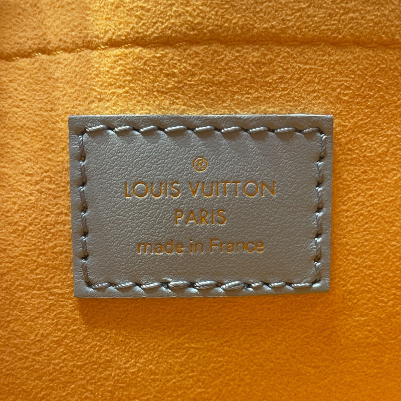 LOUIS VUITTON/Cross Body Bag/Monogram/Leather/BLU/Speedy Bandouliere 20
