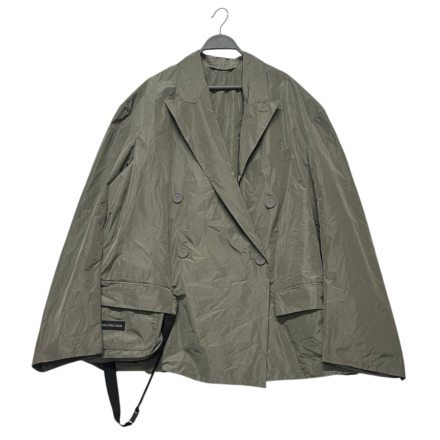 BALENCIAGA/Windbreaker/3/Nylon/GRY/BAG TRENCH BNWT view 1