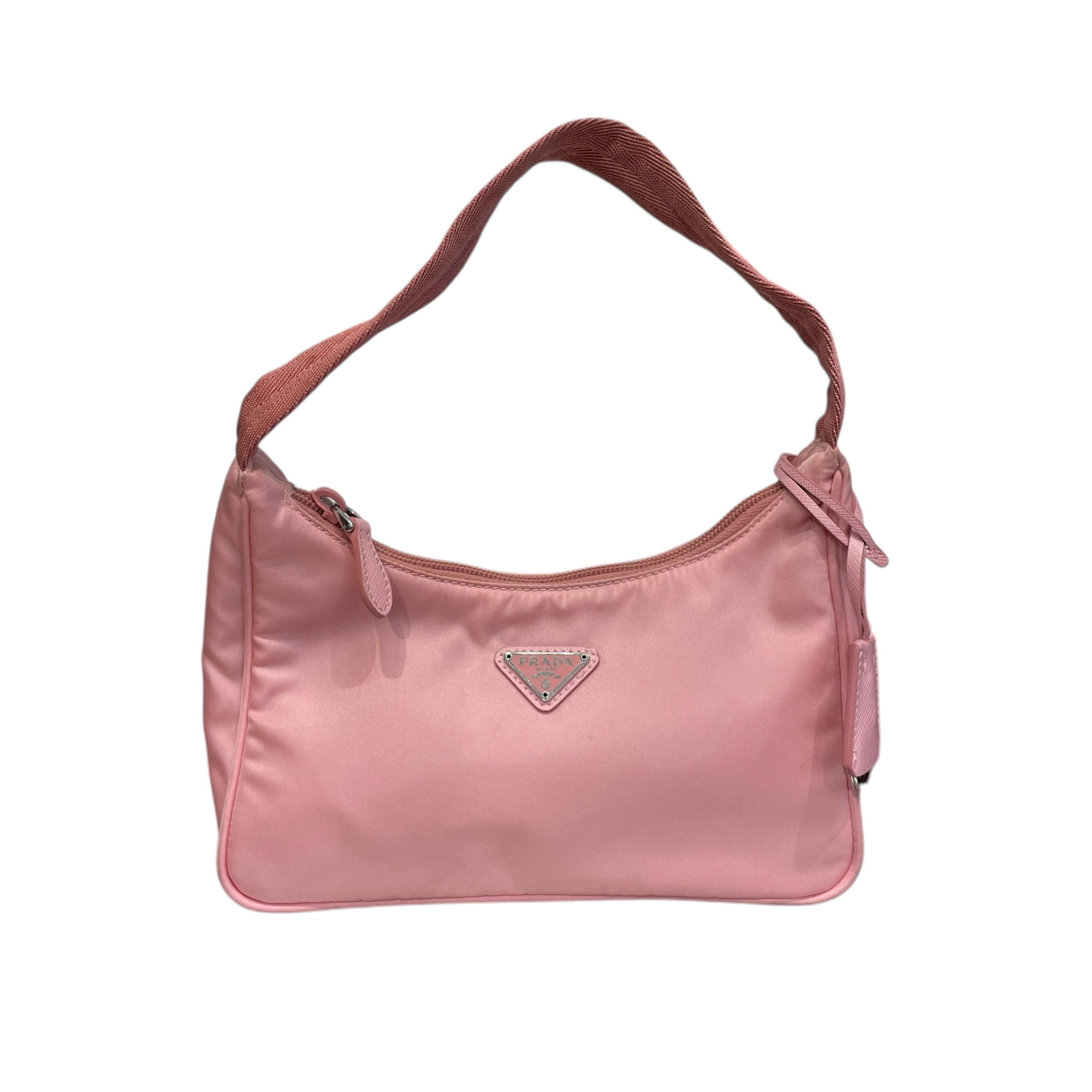 PRADA/Hand Bag/Nylon/PNK/RE EDITION TESSUTO SAFFIANO view 1