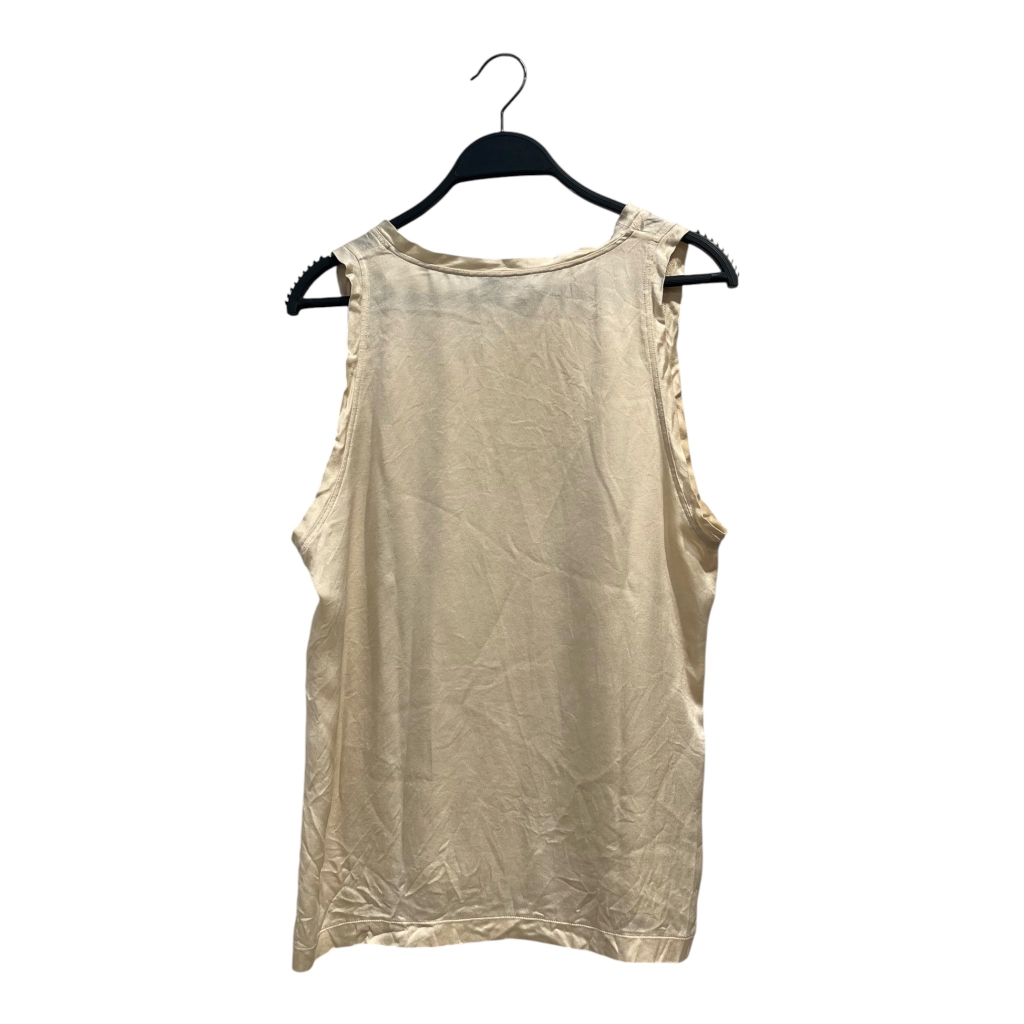 YVES SAINT LAURENT/SS Blouse/M/Silk/BEG/SILK BLOUSE view 2