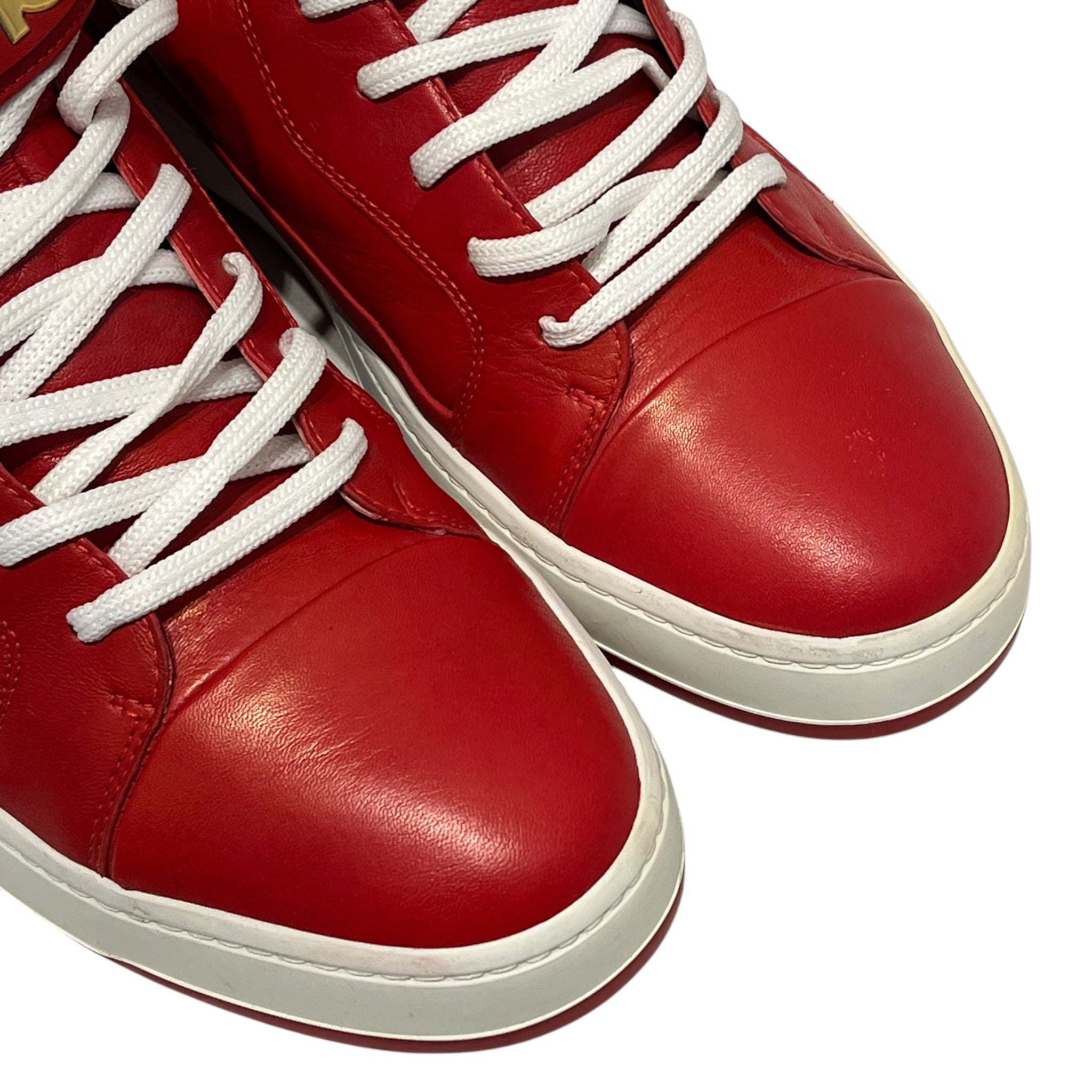 Salvatore Ferragamo/Hi-Sneakers/US 13/RED/NAYON HIGHTOP SNEAKER view 7