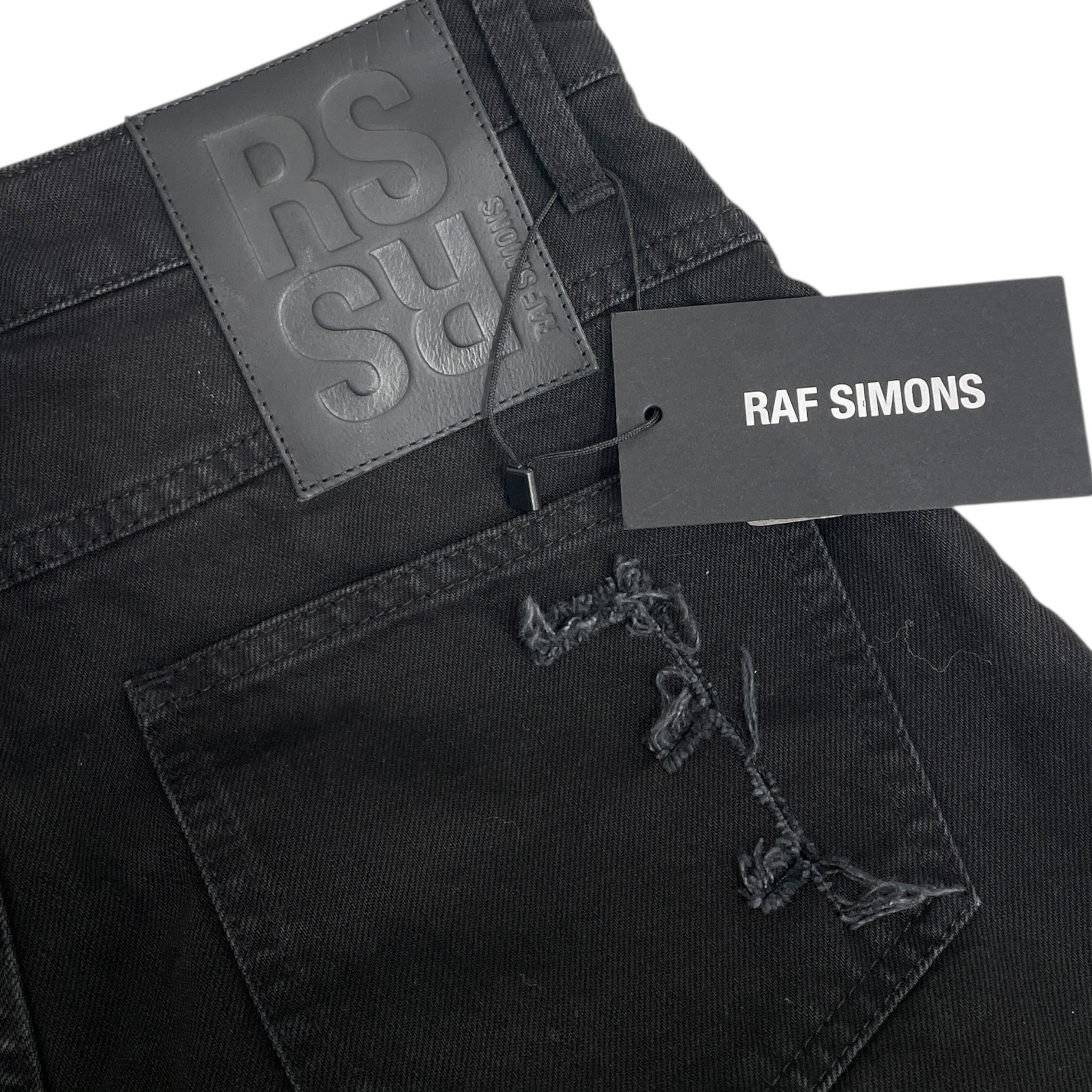 RAF SIMONS/SS23 Destroyed Double Denim Pants/27 view 5