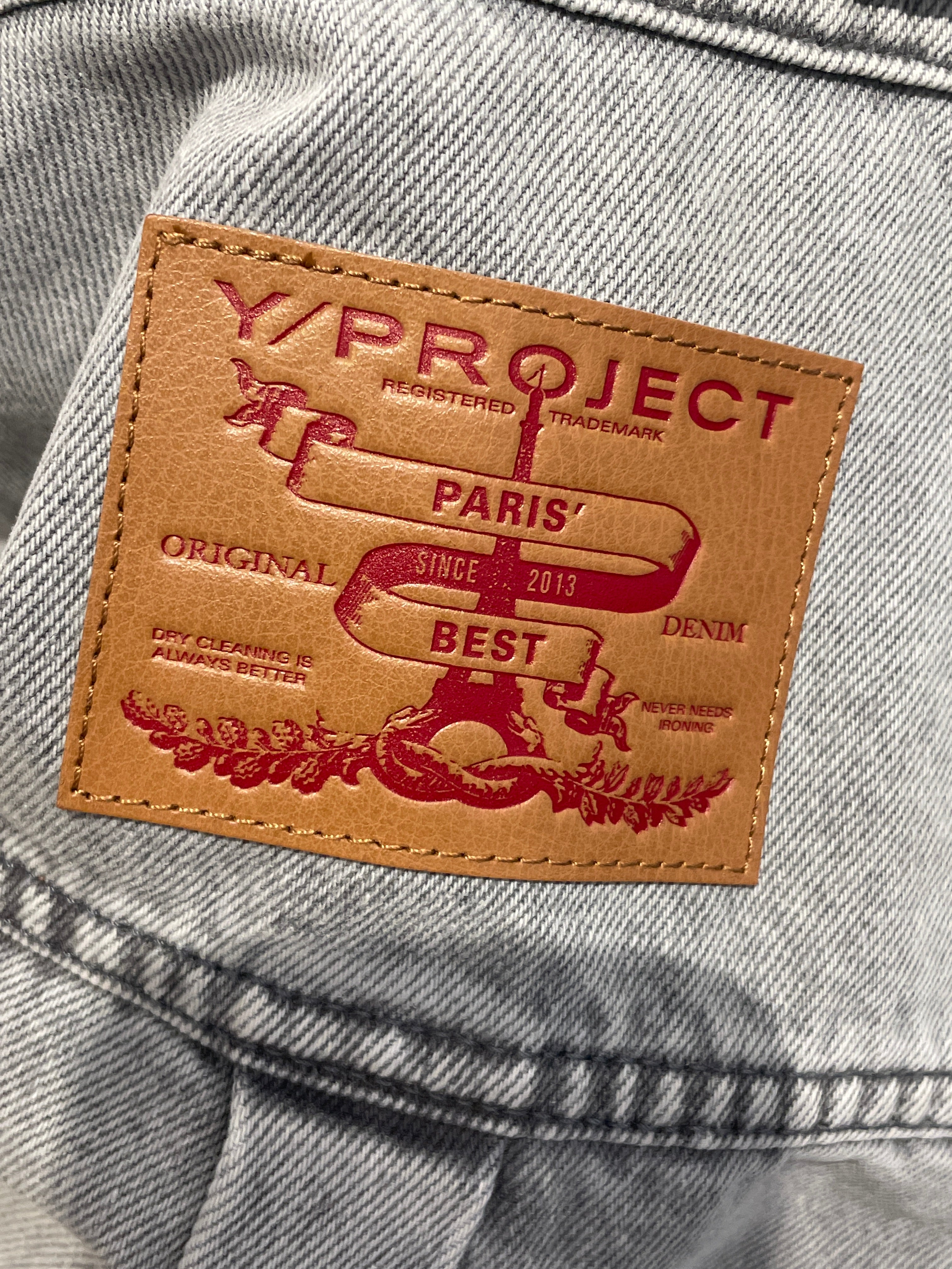 Y/PROJECT/Denim Jkt/M/Cotton/GRY/LAYERED DENIM JACKET view 6