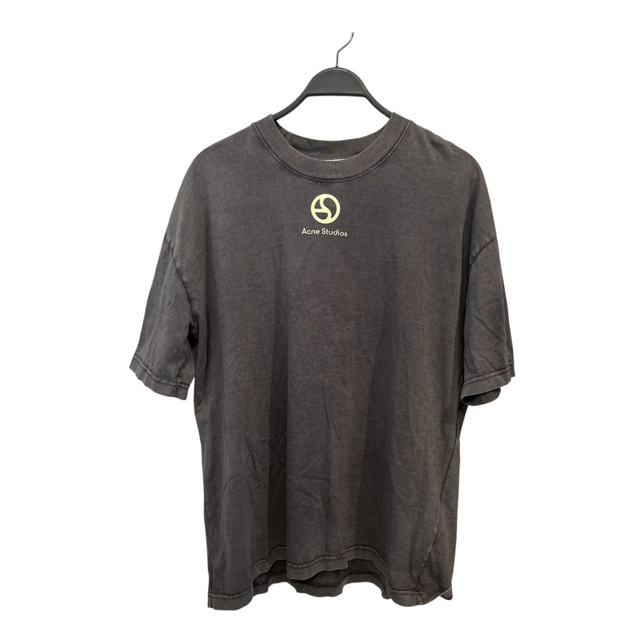 Acne Studios/T-Shirt/XS/Cotton/GRY/LOGO TEE OVERSIZED FADED GRY view 1