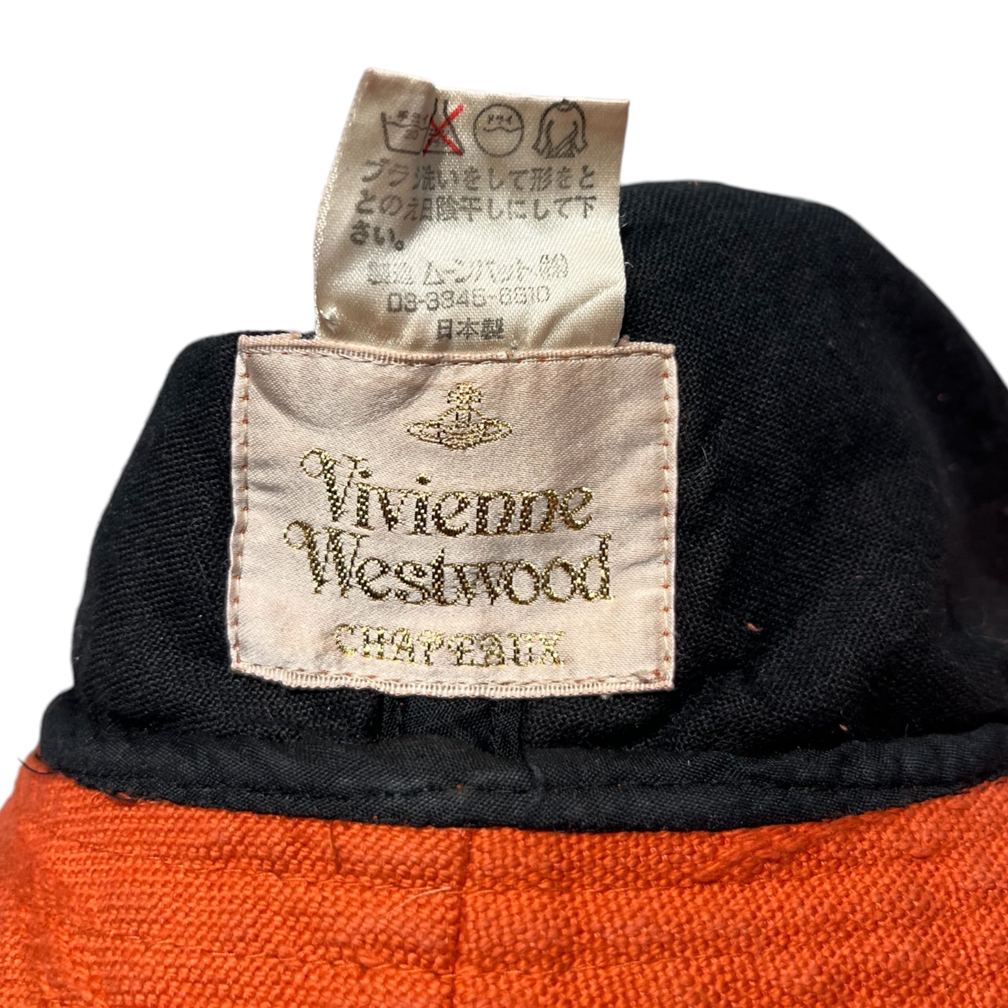 Vivienne Westwood/Bucket Hat/Cotton/ORN/ view 3