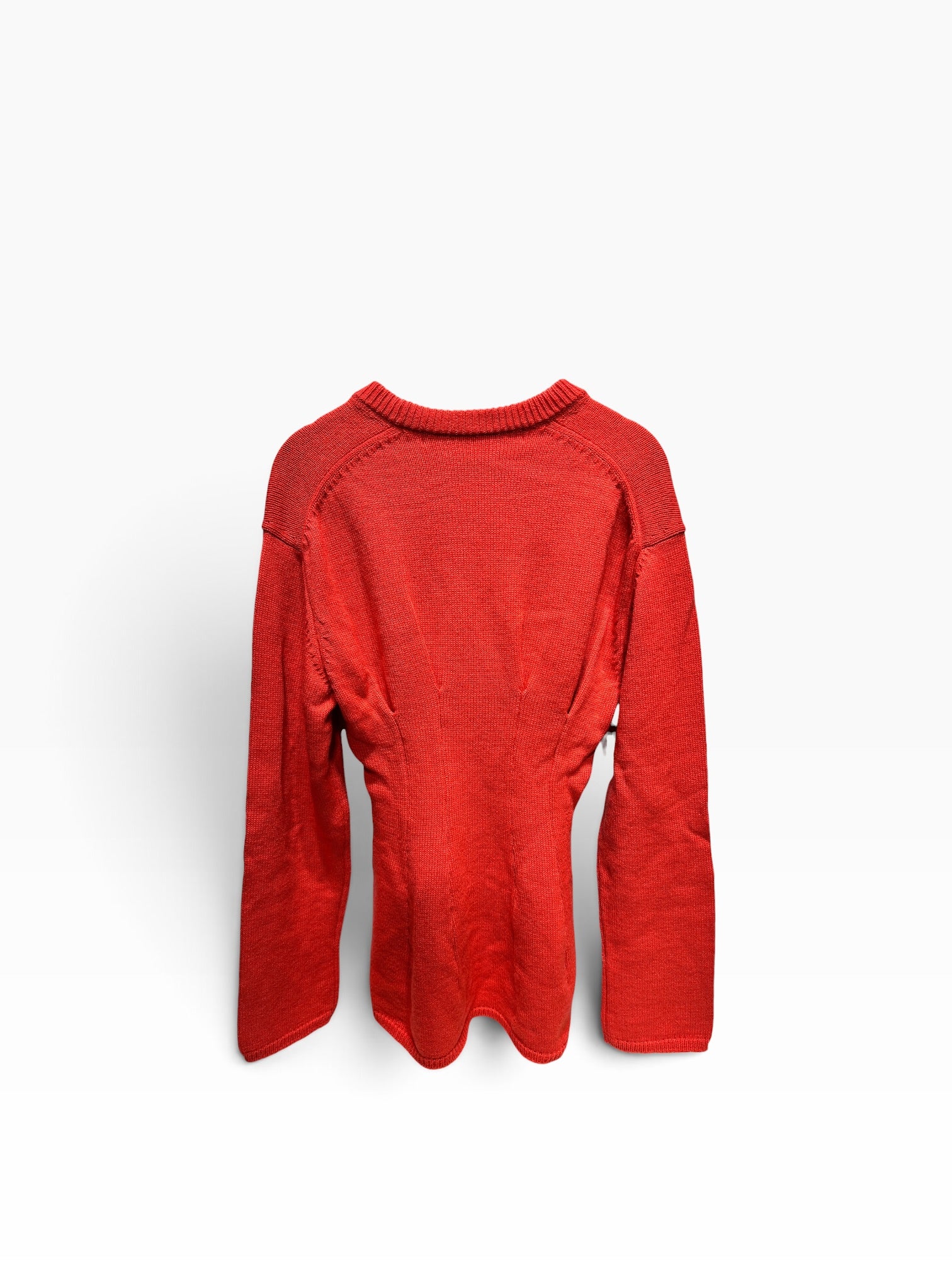COMME des GARCONS/Sweater/XS/Acrylic/RED/peplum sweater view 2