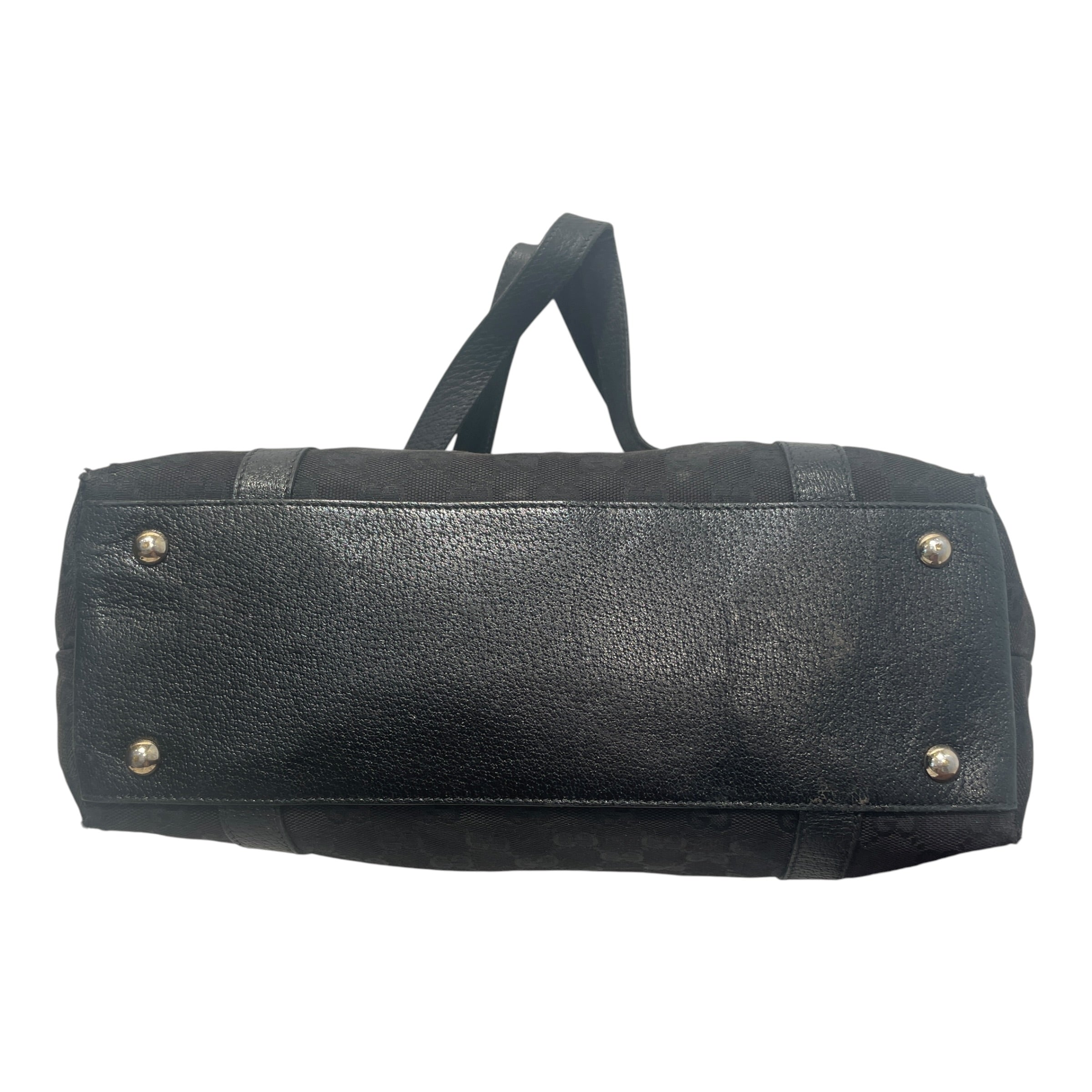 GUCCI/Hand Bag/Monogram/Cotton/BLK/Abbey Tote view 8