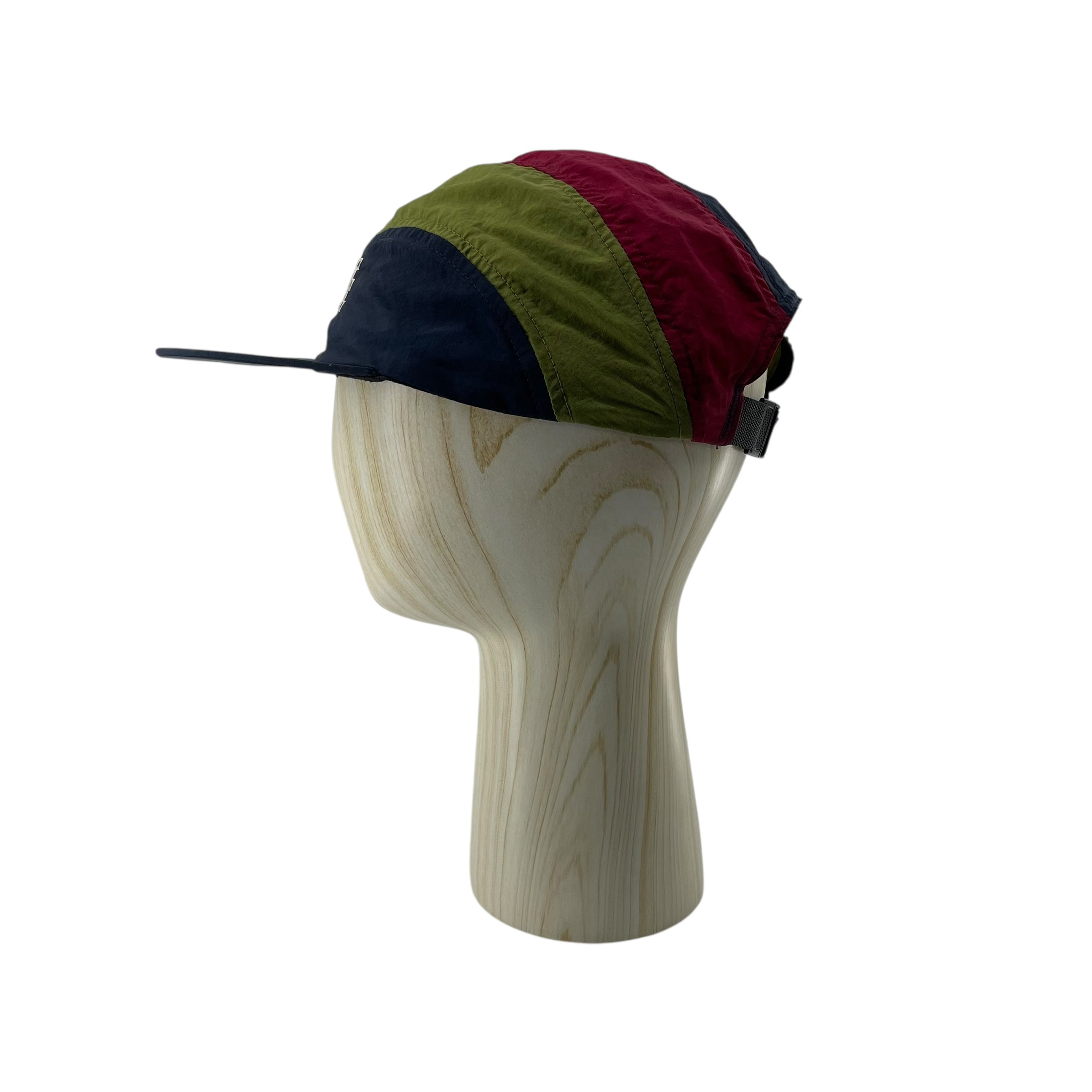 Supreme/Hat/Nylon/MLT/WHI LOGO W GRN/RED/NVY STRIPE view 4
