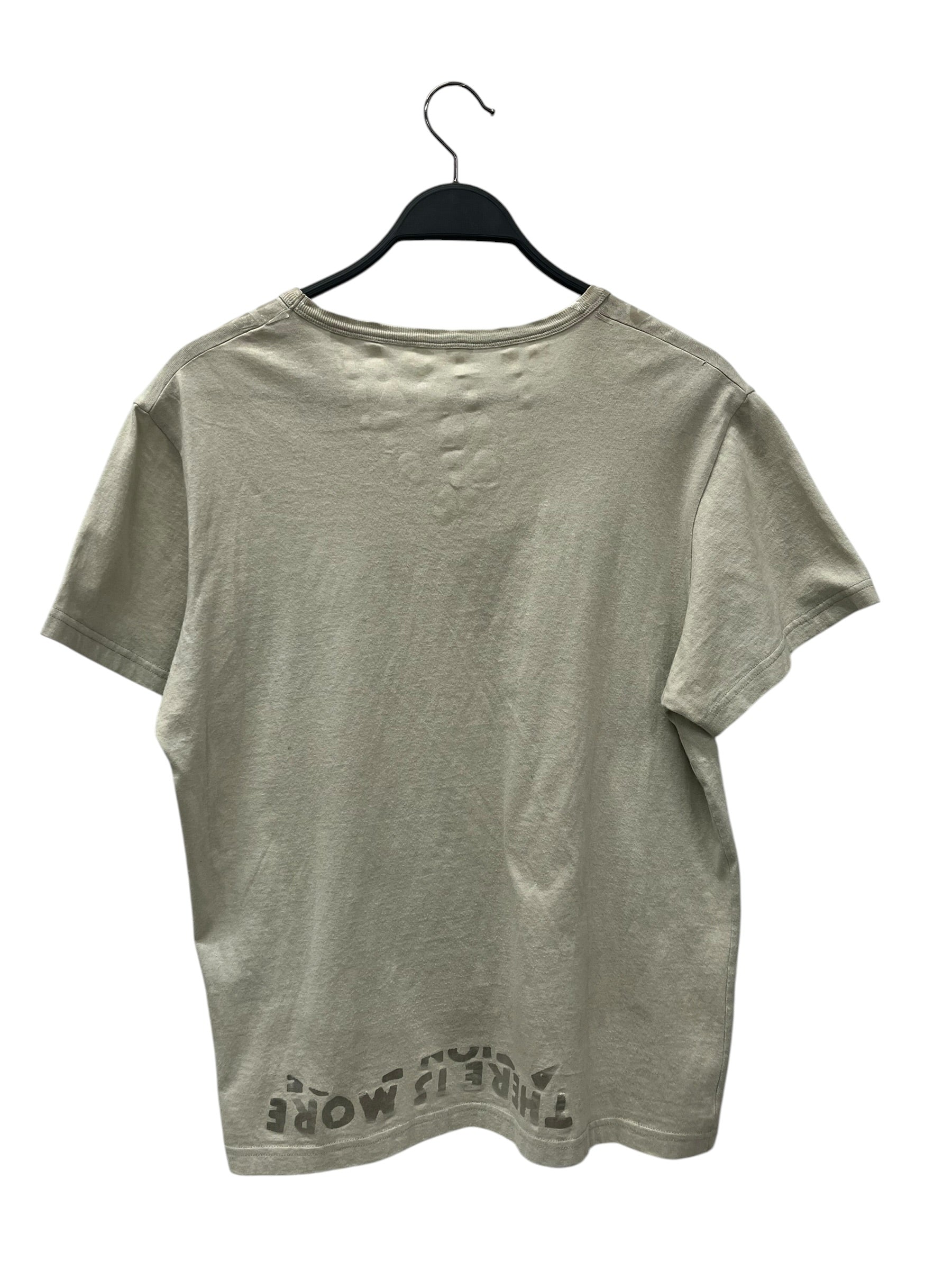 Maison Margiela/T-Shirt/M/Cotton/CRM/All Over Print/SHOULDER GRAPHIC view 2
