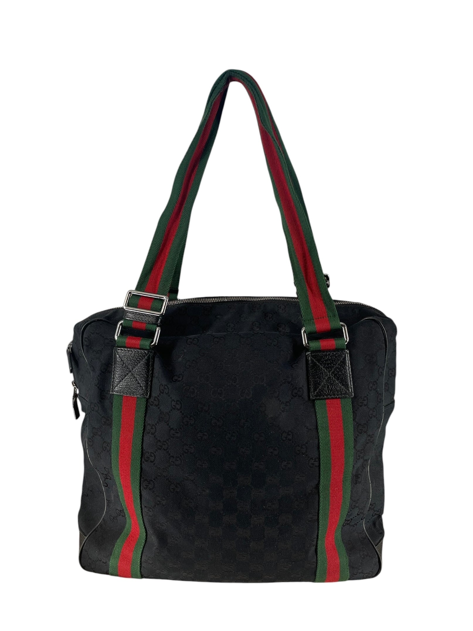GUCCI/Hand Bag/Monogram/BLK/268174 493492 view 2