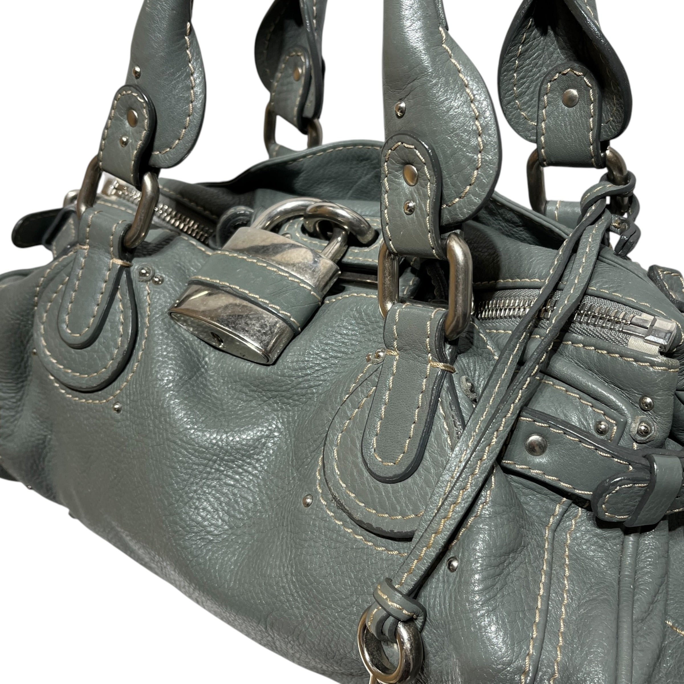 Chloe/Hand Bag/Leather/GRN/PADDINGTON view 7