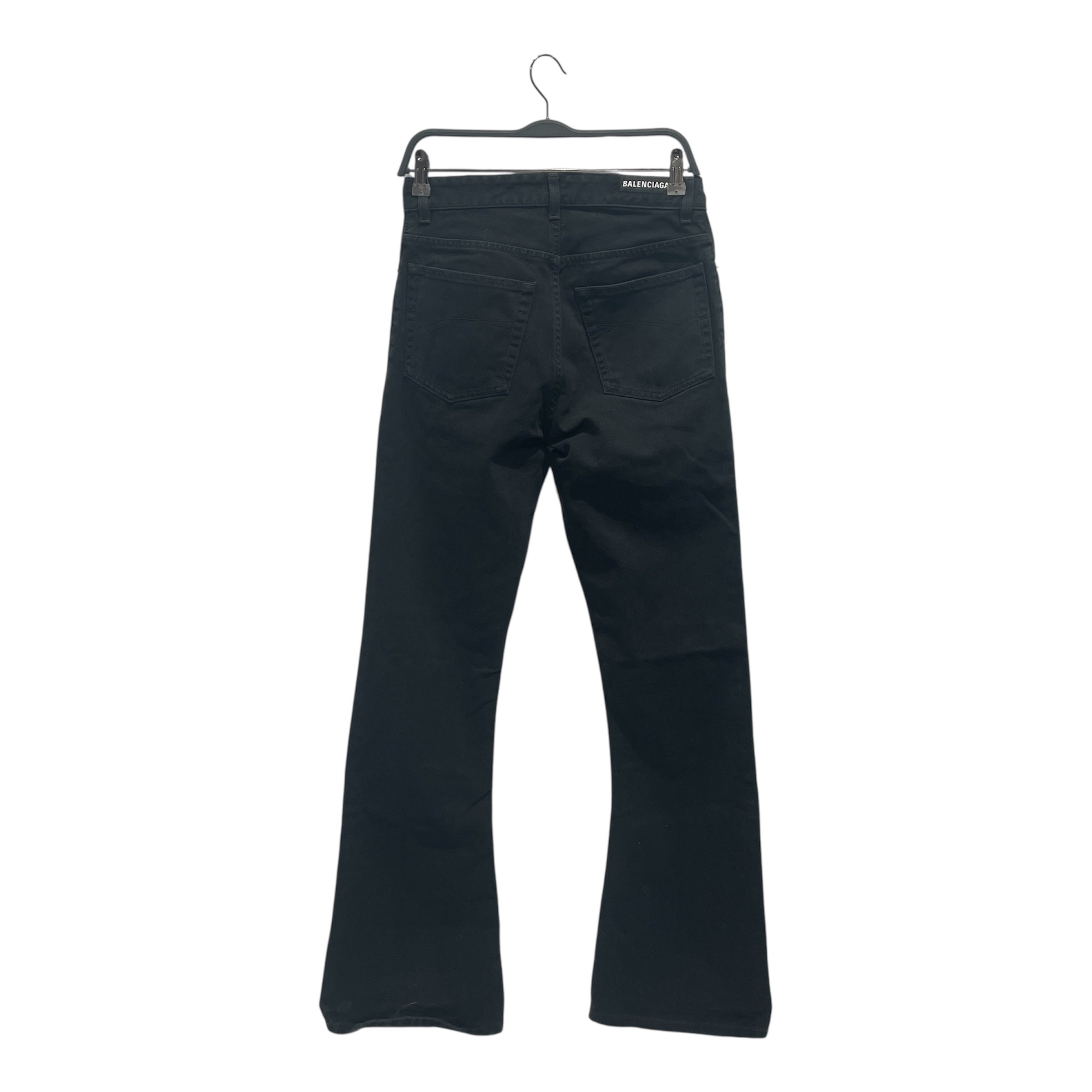 BALENCIAGA/Cargo Pants/S/Cotton/BLK/Slim Fit Bootcut Pant view 2