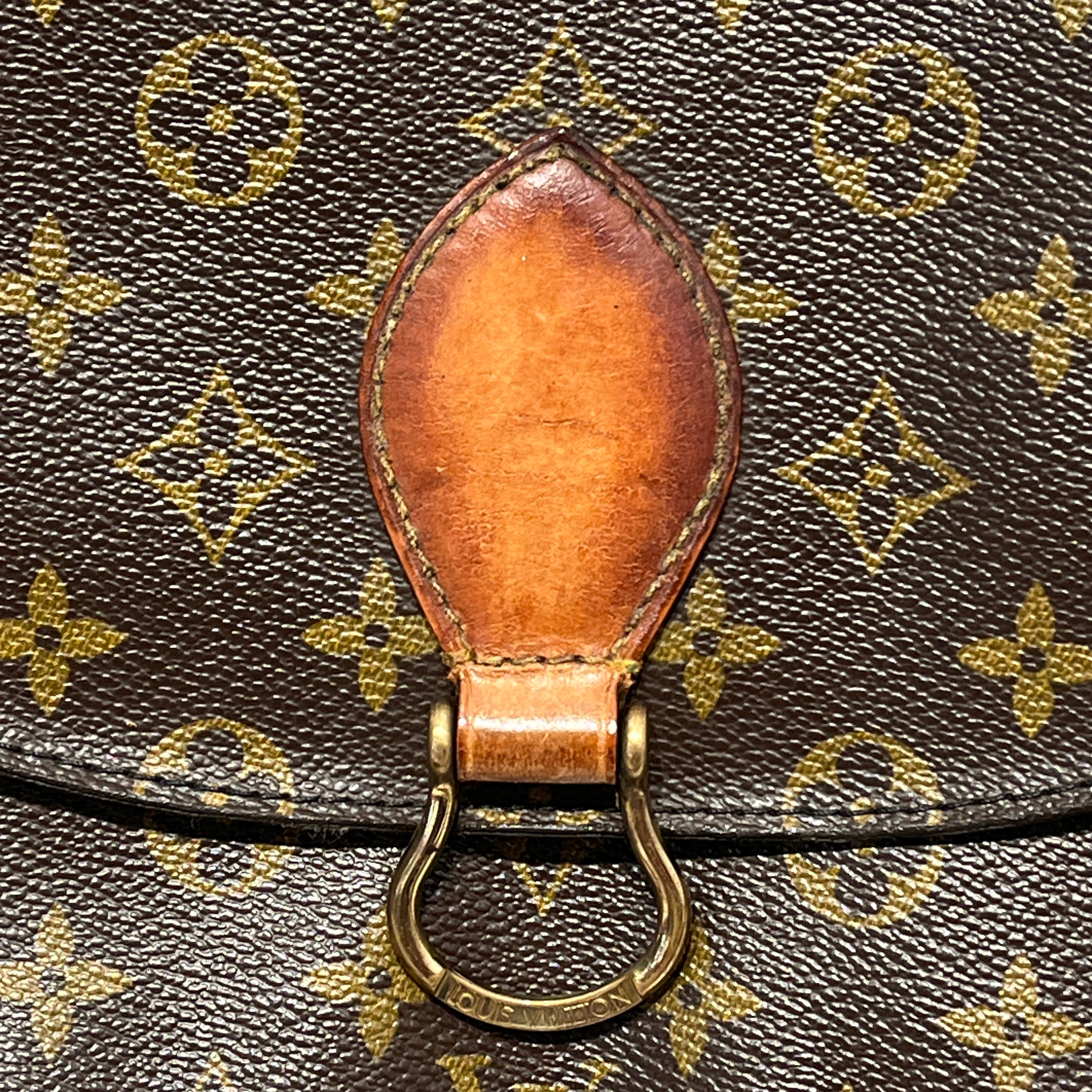 LOUIS VUITTON/Cross Body Bag/Monogram/Leather/BRW/Saint Cloud GM Vintage Bag view 8