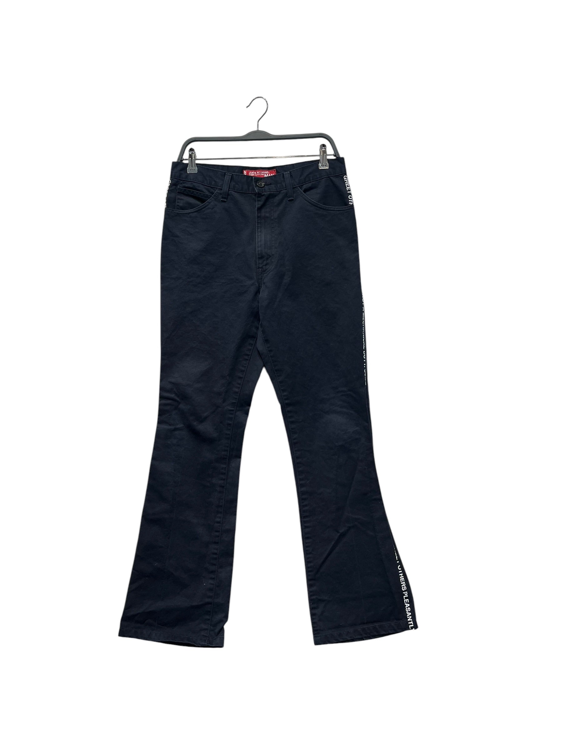 JUNYA WATANABE COMME des GARCONS/Pants/31/Cotton/NVY/POEM view 1