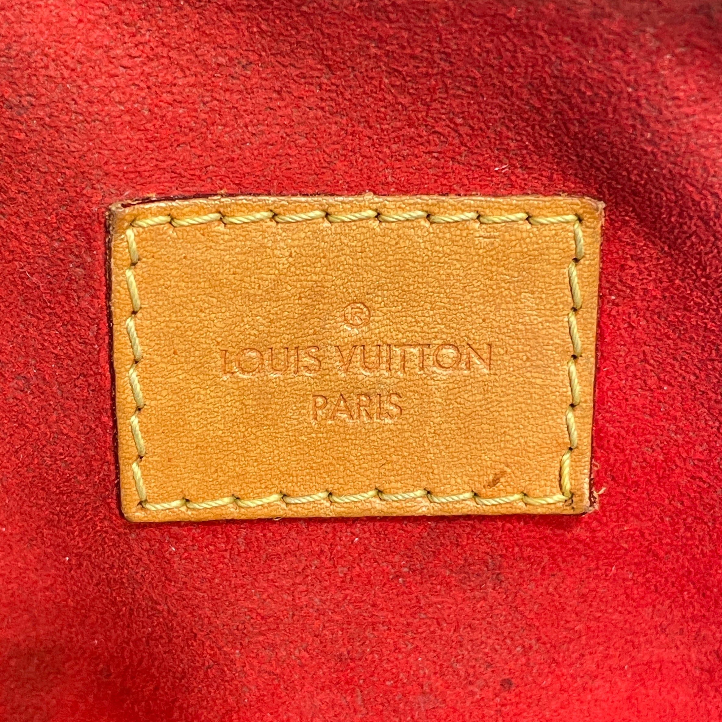 LOUIS VUITTON/Hand Bag/Monogram/Leather/BRW/Monogram Pallas MM 2 waybag view 5