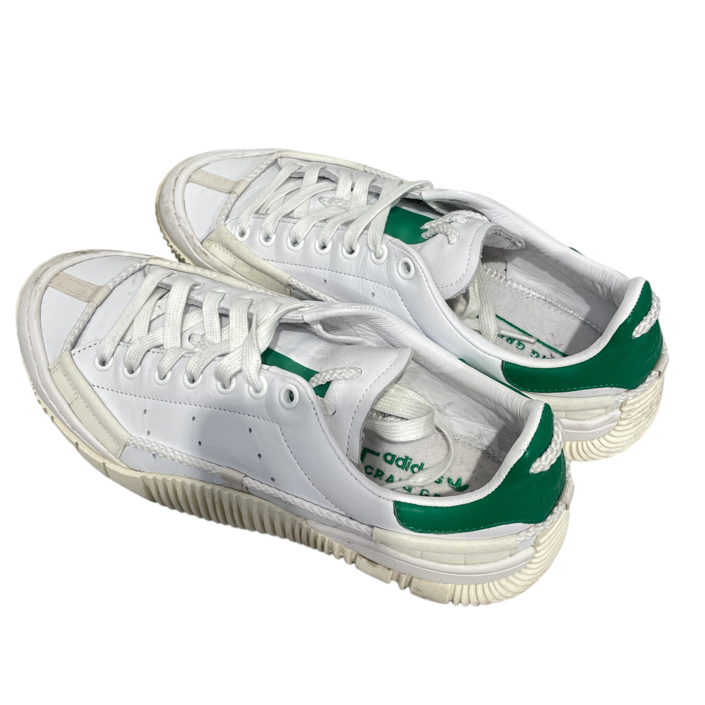 CRAIG GREEN/adidas/Low-Sneakers/US 10.5/Leather/WHT/SCUBA STAN SMITH view 2