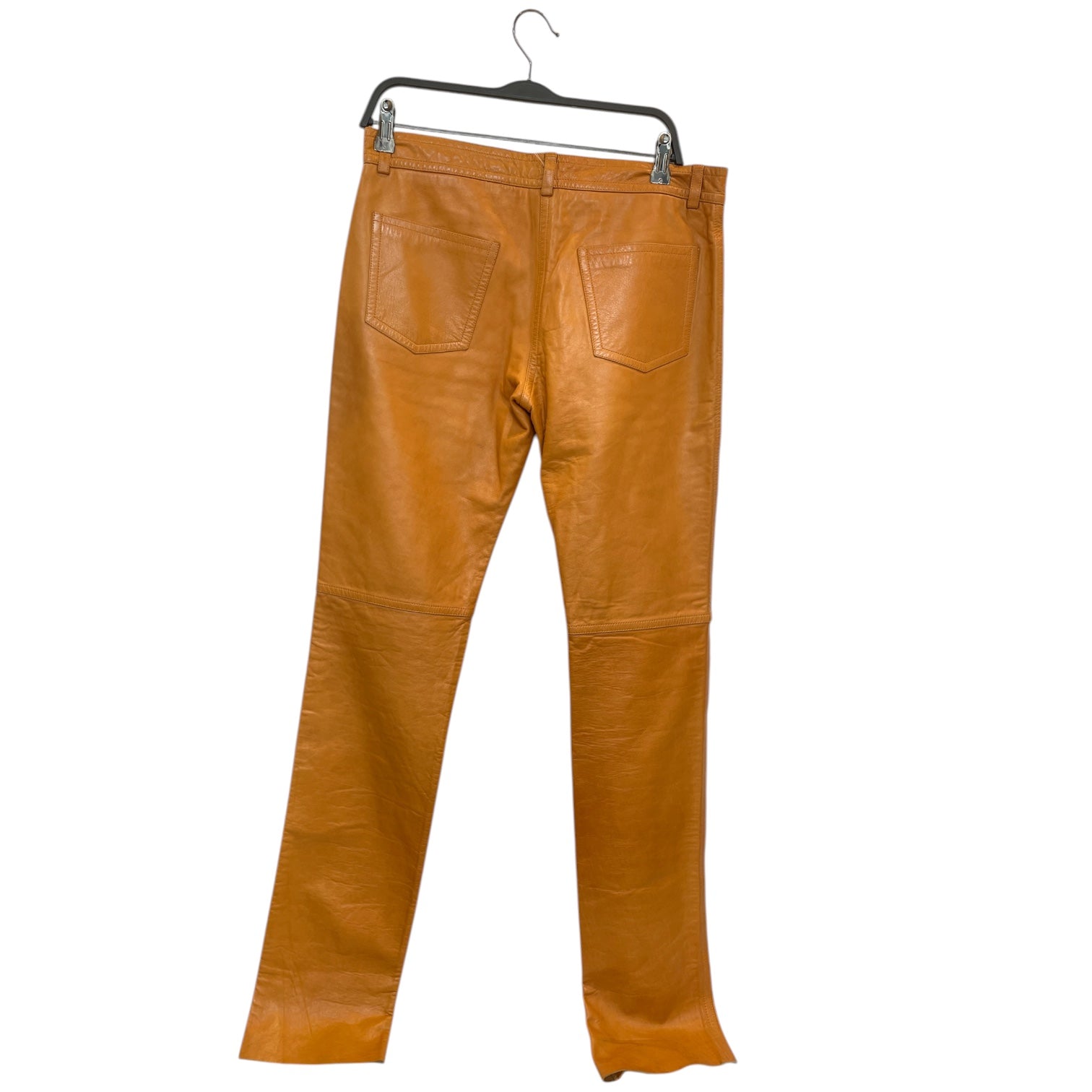GIVENCHY/Bottoms/40/Leather/YEL/YELLOW LEATHER STRAIGHT view 2