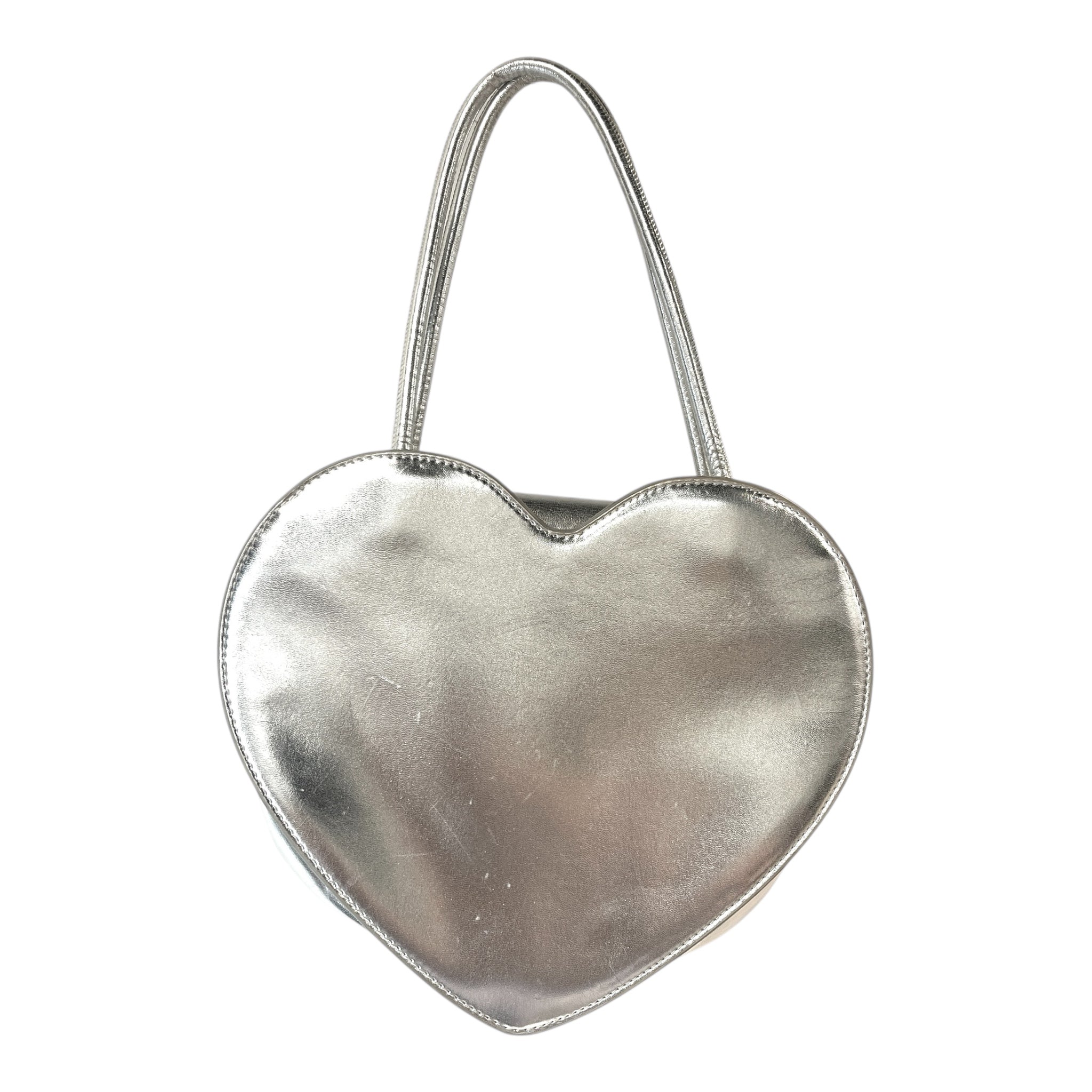 LOVE MOSCHINO/Hand Bag/SLV/HEART SHAPPED BAG view 2