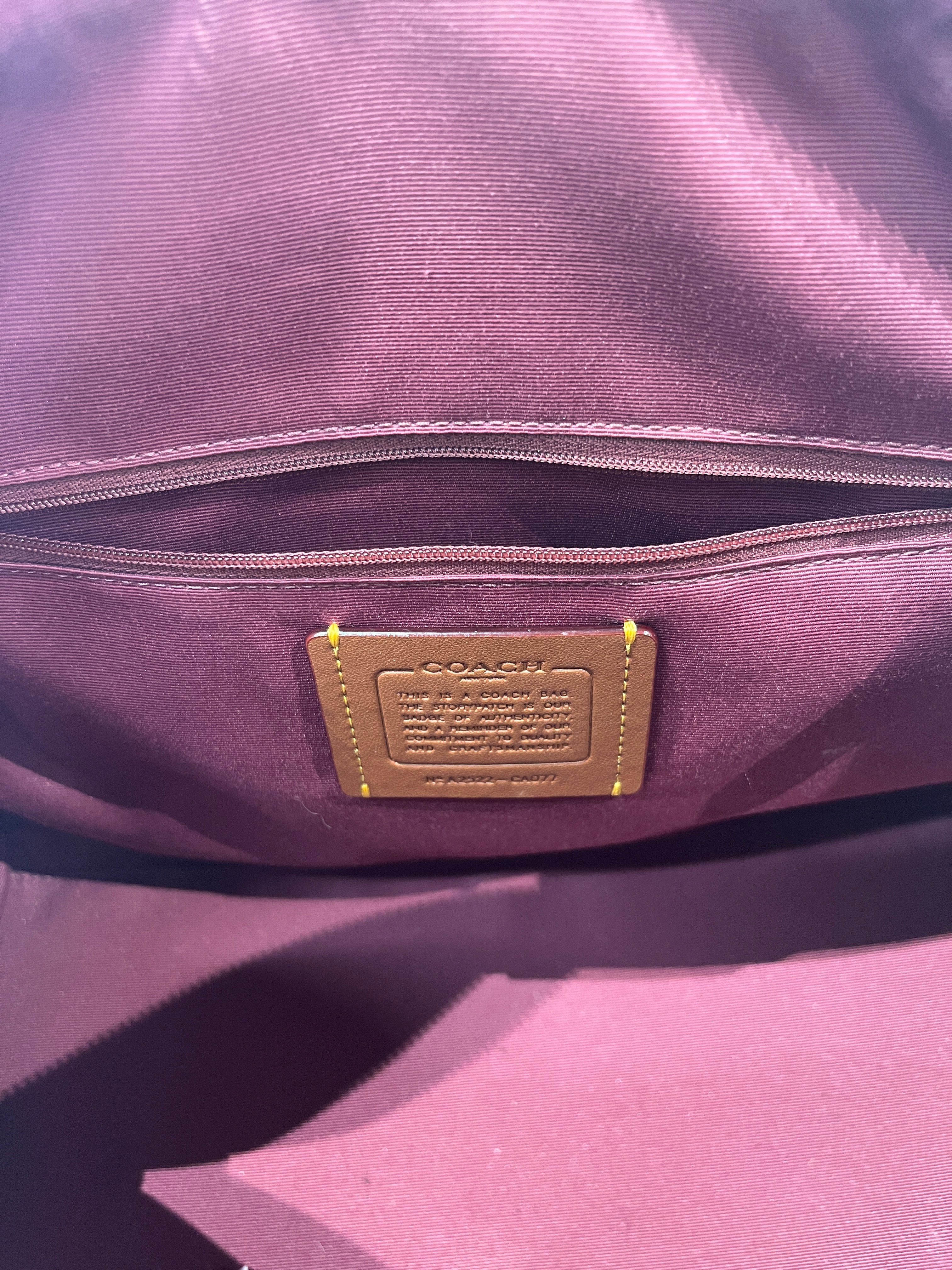 COACH/Hand Bag/Monogram/PNK/ROWAN SATCHEL LARGE view 3