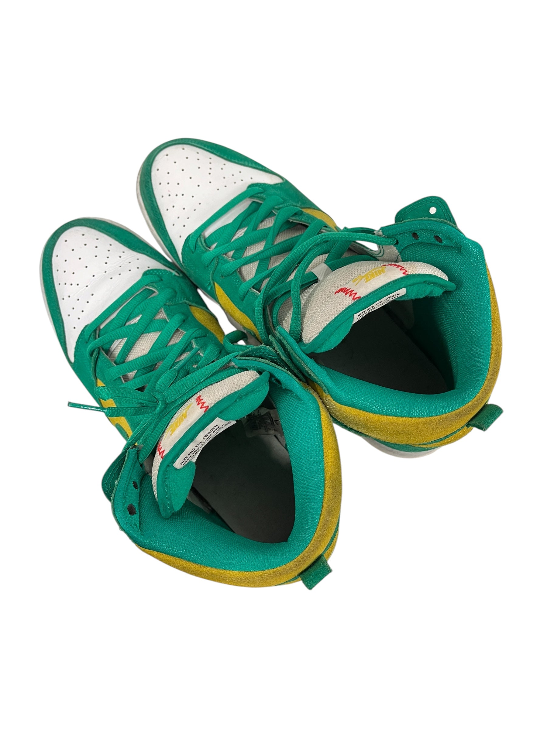 NIKE SB/Hi-Sneakers/US 13/Suede/YEL/305050-337 view 3