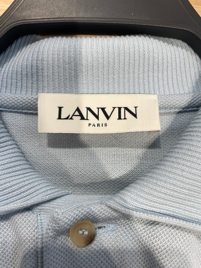 LANVIN/Polo Shirt/XS/Cotton/BLU/