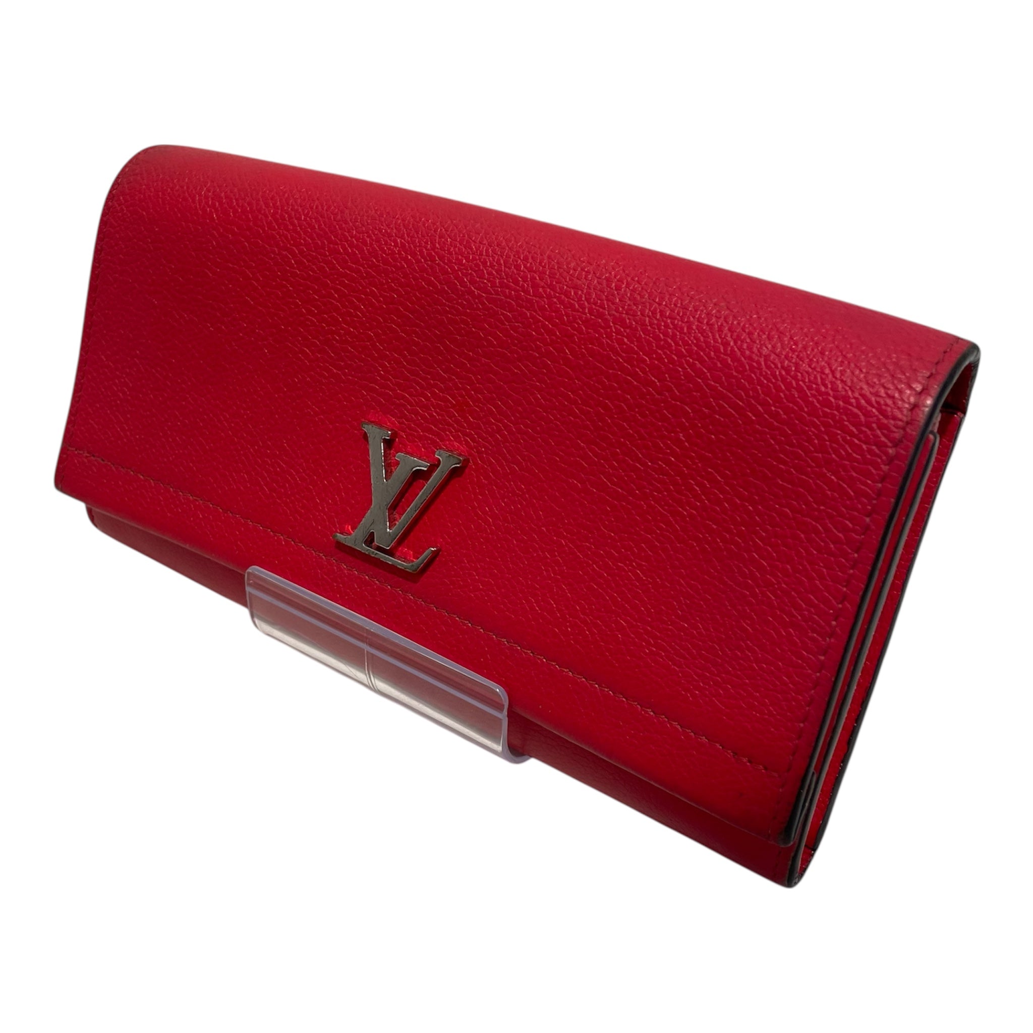 LOUIS VUITTON/Long Wallet/Leather/RED/CA0196 view 1