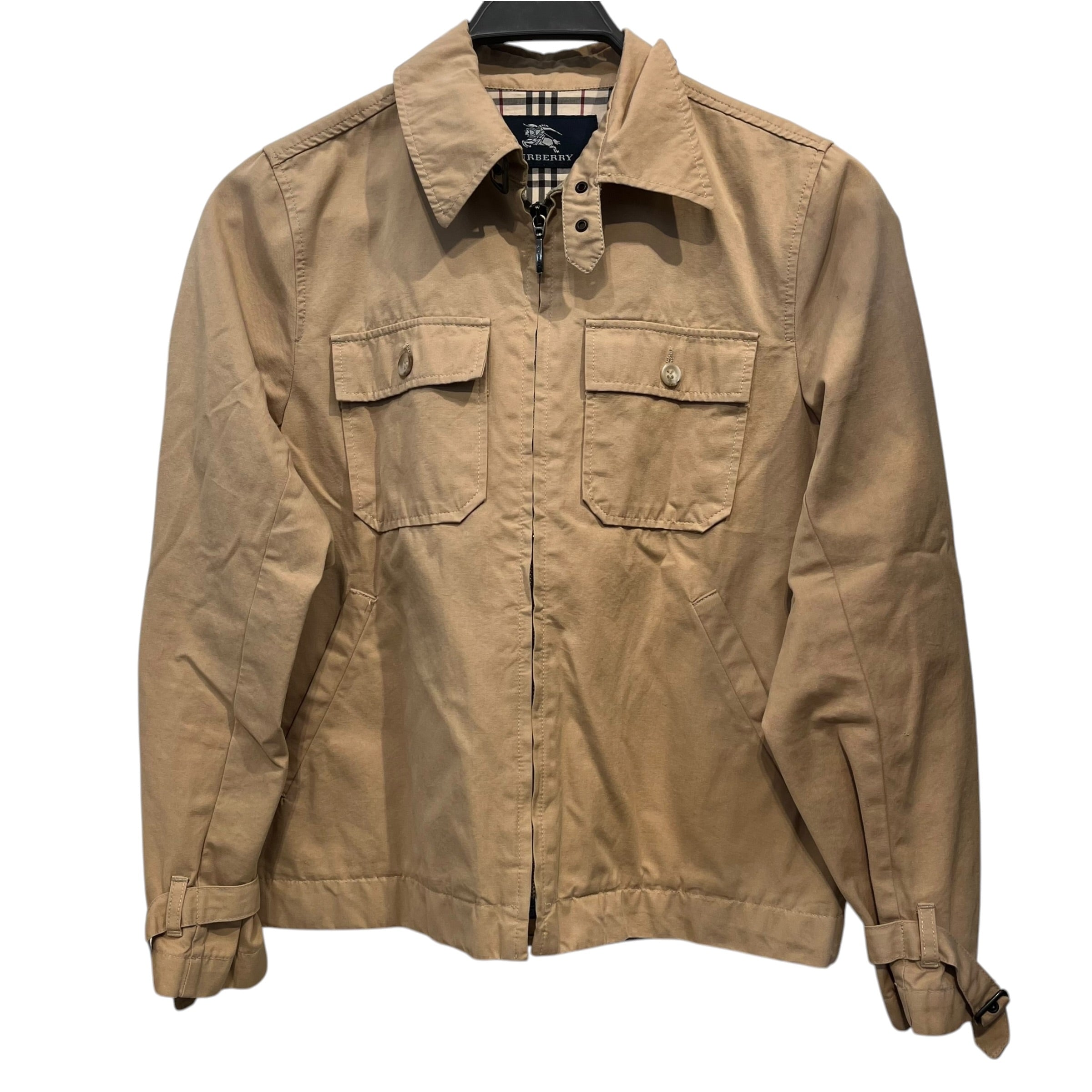 BURBERRY/Jacket/12/Cotton/BEG/CWF view 1