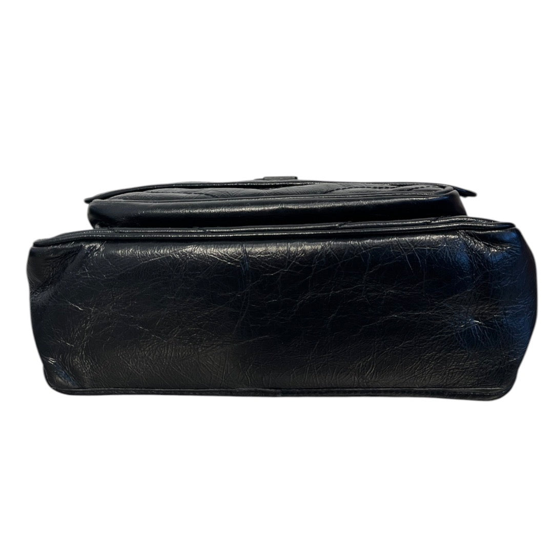 YVES SAINT LAURENT/Cross Body Bag/Leather/BLK/NIKI view 3