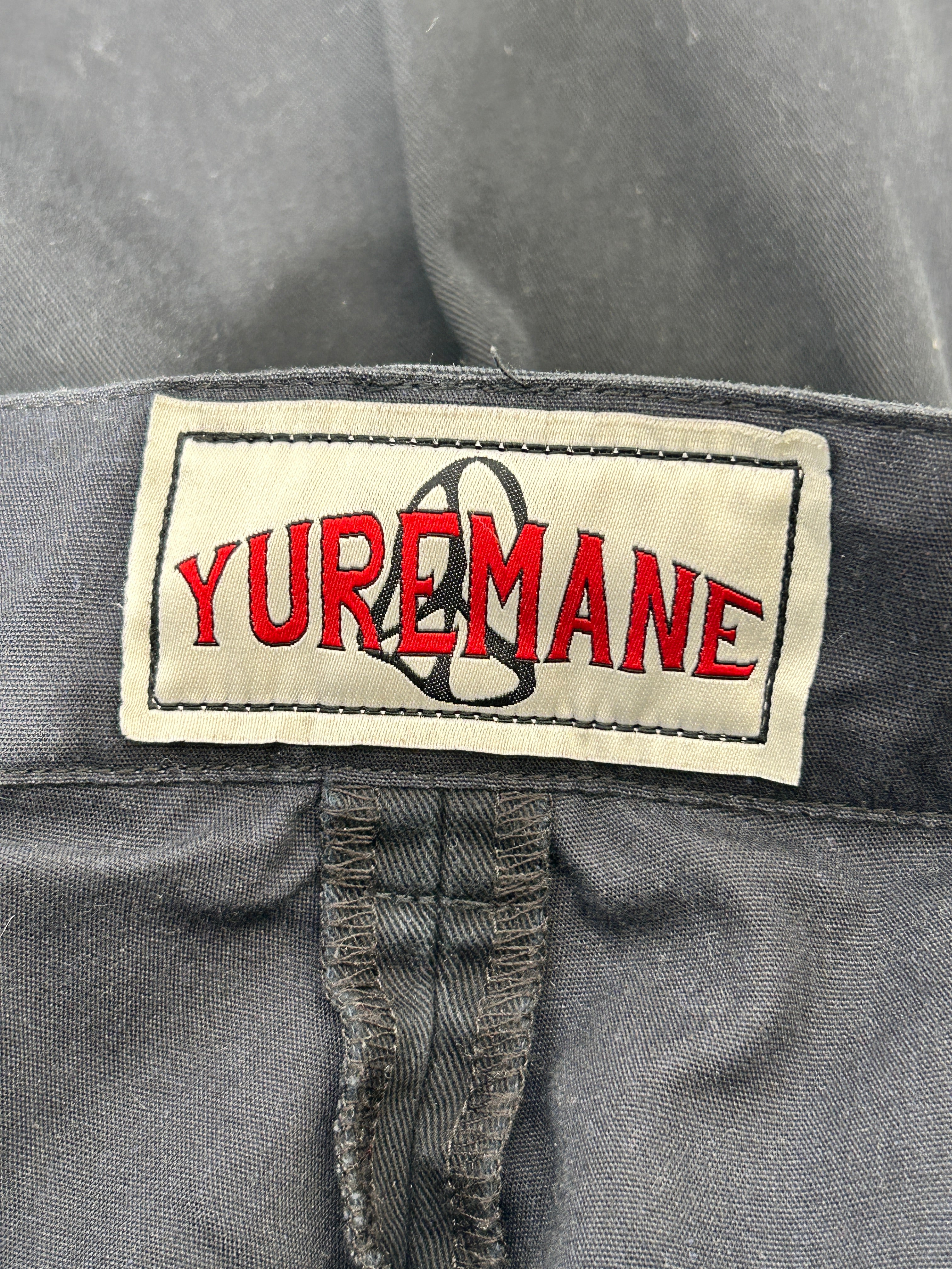 YUREMANE/Pants/2/Cotton/BLK/PLEADED WAIST view 3