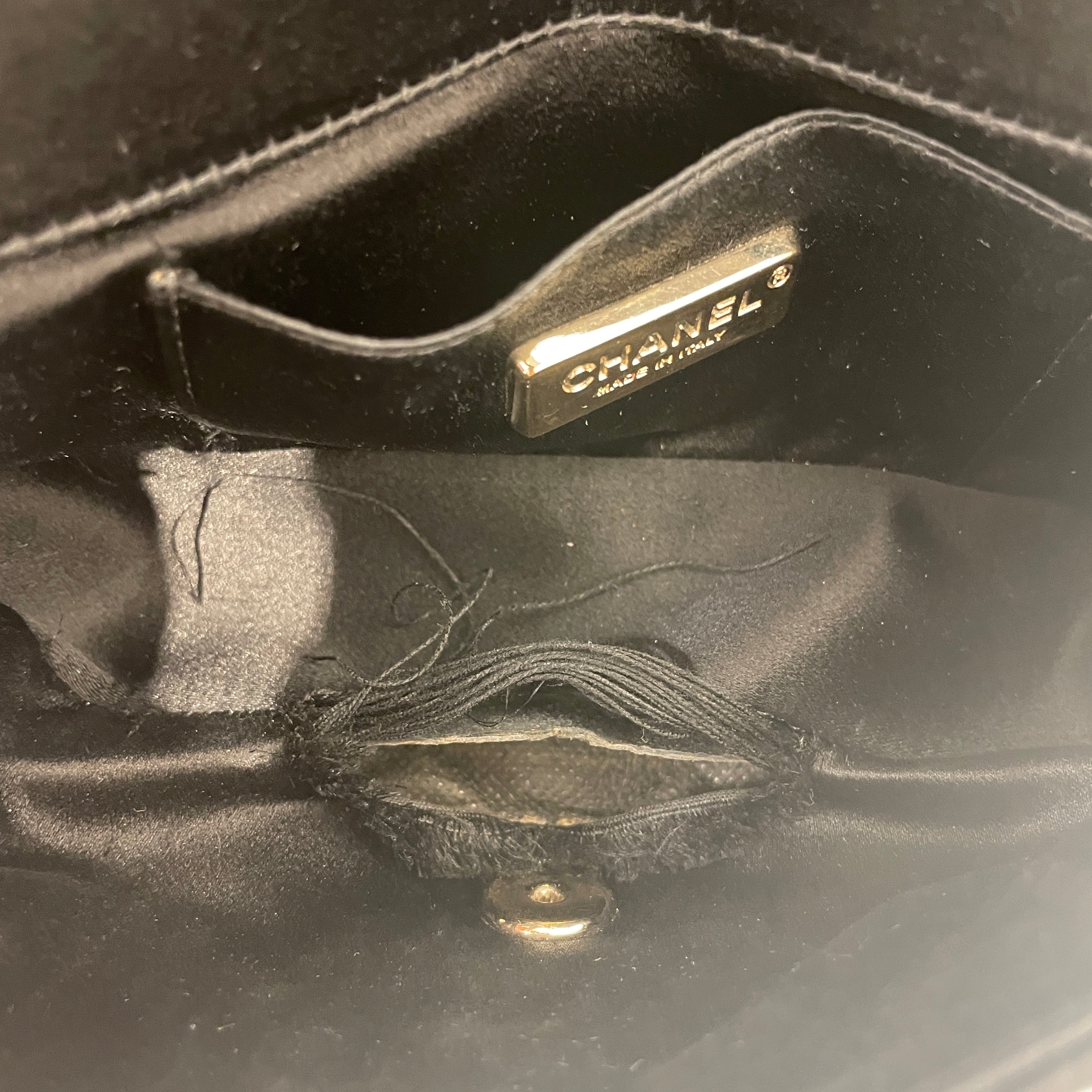 CHANEL/Bag/Cotton/BLK/RBB384V/GOLD HARDWEAR view 7
