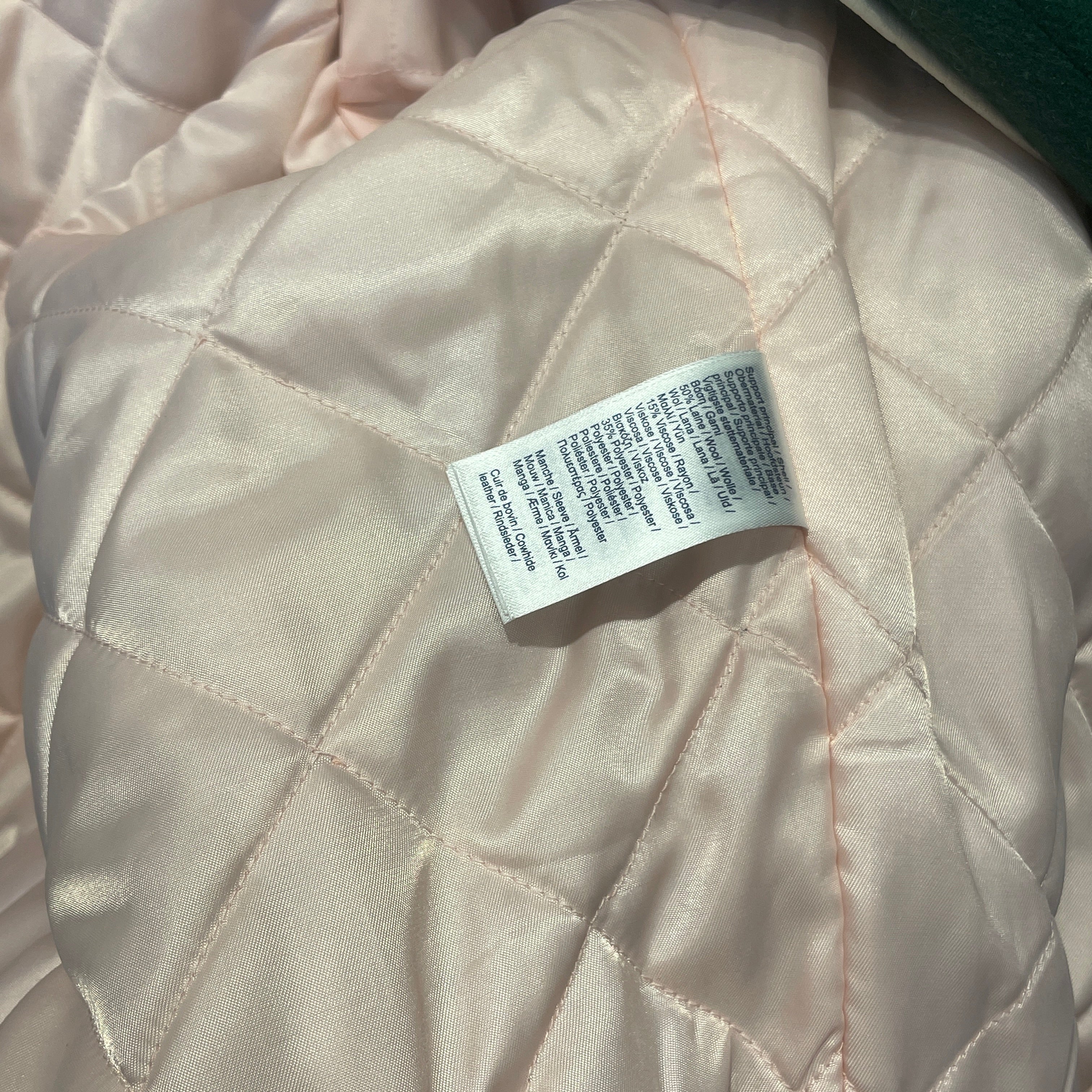 LACOSTE/Golf Le Fleur(Le Fleur)/Jacket/L/Wool/GRN/VARISTY JACKET view 8