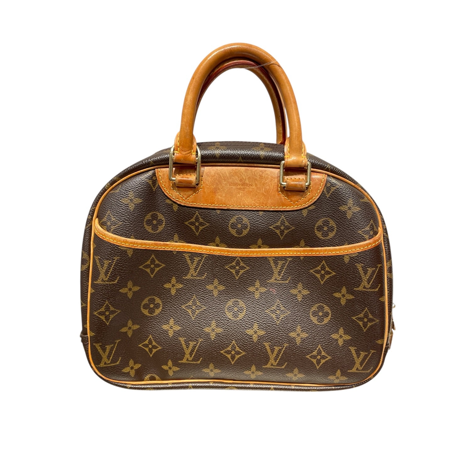 LOUIS VUITTON/Hand Bag/Leather/BRW/Monogram LV Troubille view 1