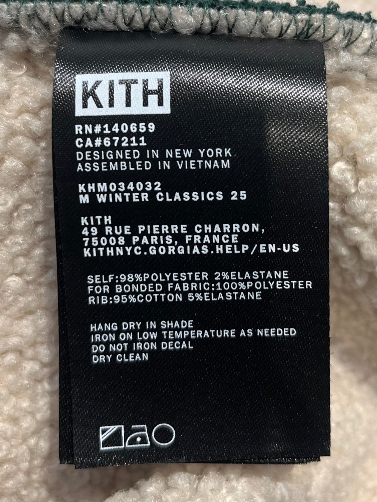 KITH/Heavy Sweater/M/Cotton/GRN/NEW YORK TO THE WORLD view 4