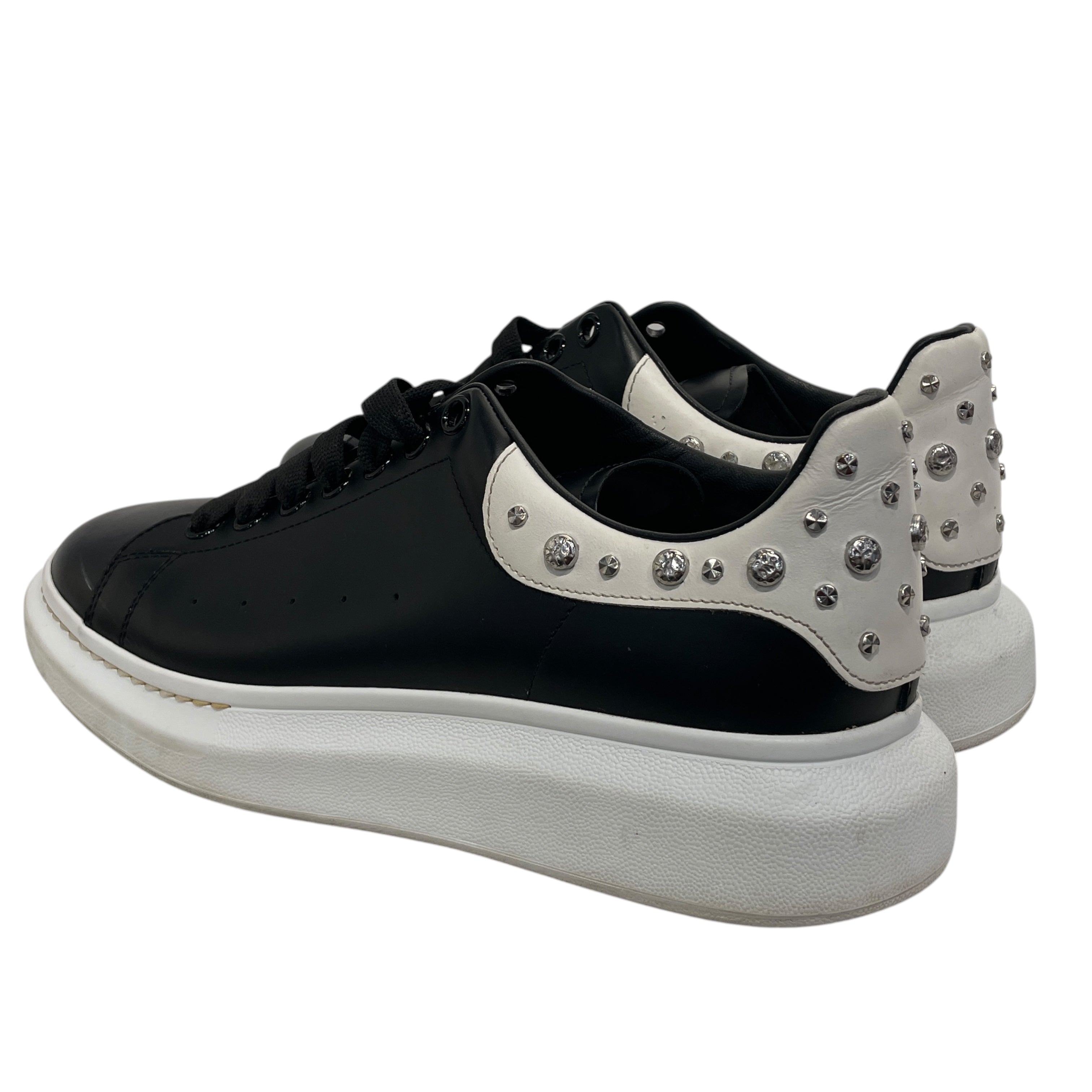 Alexander McQueen/Low-Sneakers/EU 43/Acrylic/BLK/ view 2