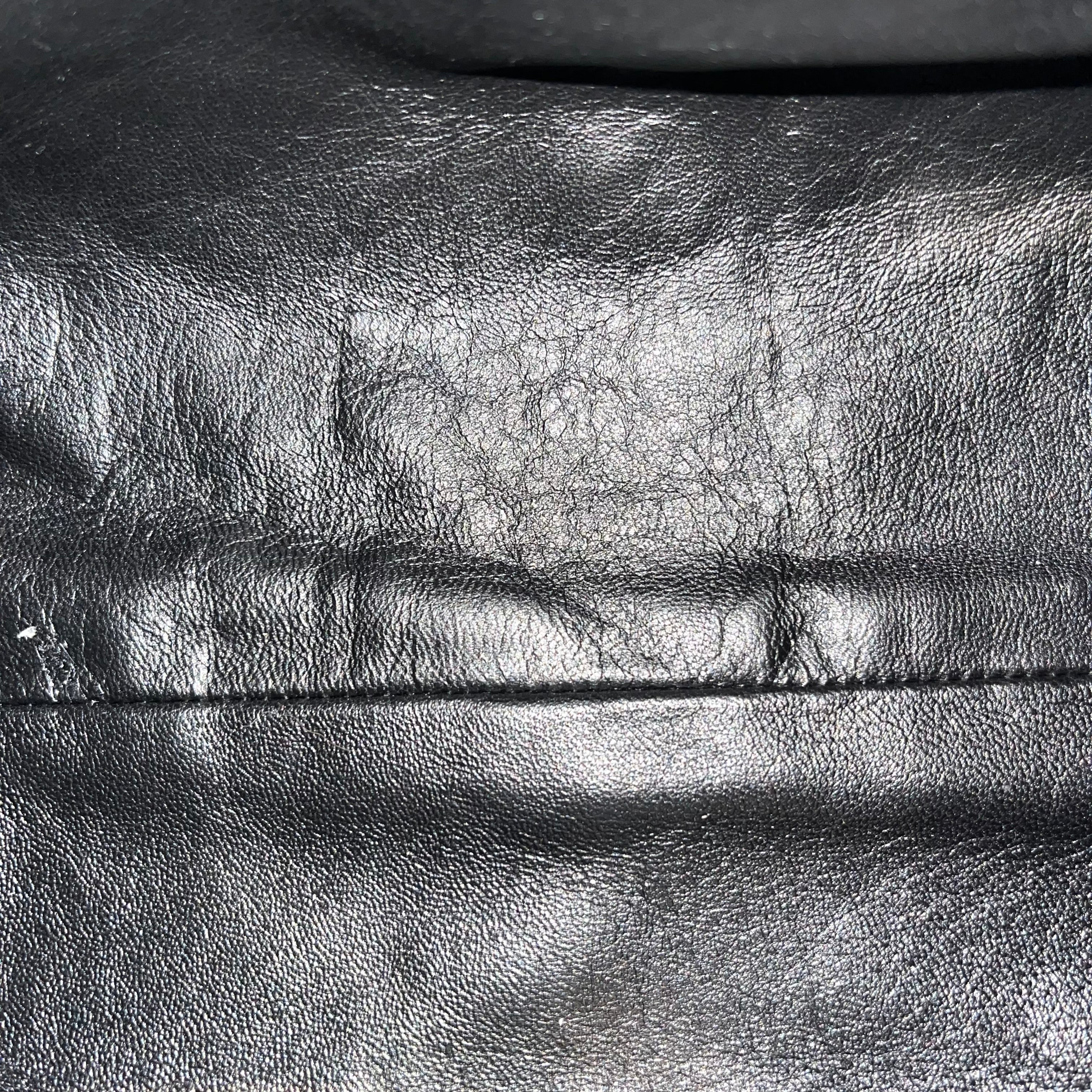 PRADA/Boston Bag/Leather/BLK/NWT LEATHER SHOULDER BAG view 5